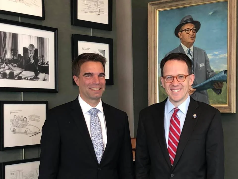 Mayor of Celle Visits Tulsa