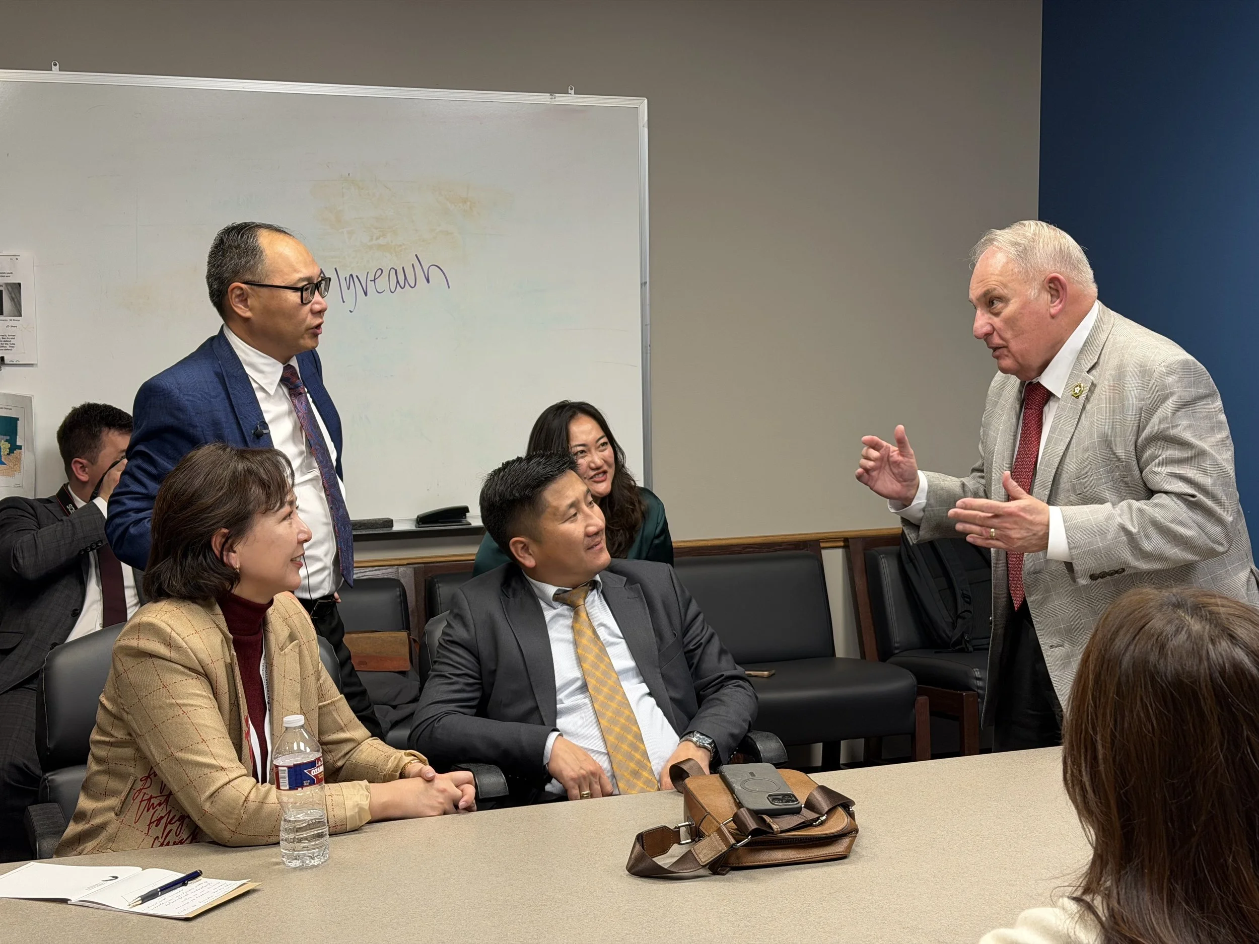 Mongolian Prosecutors with Tulsa County DA Steve Kunzweiler Group discussion.jpeg