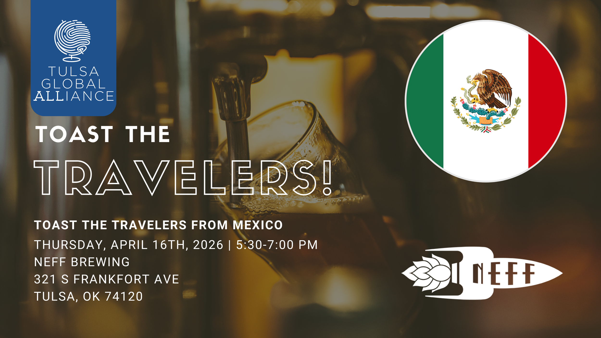 Toast the Travelers from Mexico 2026