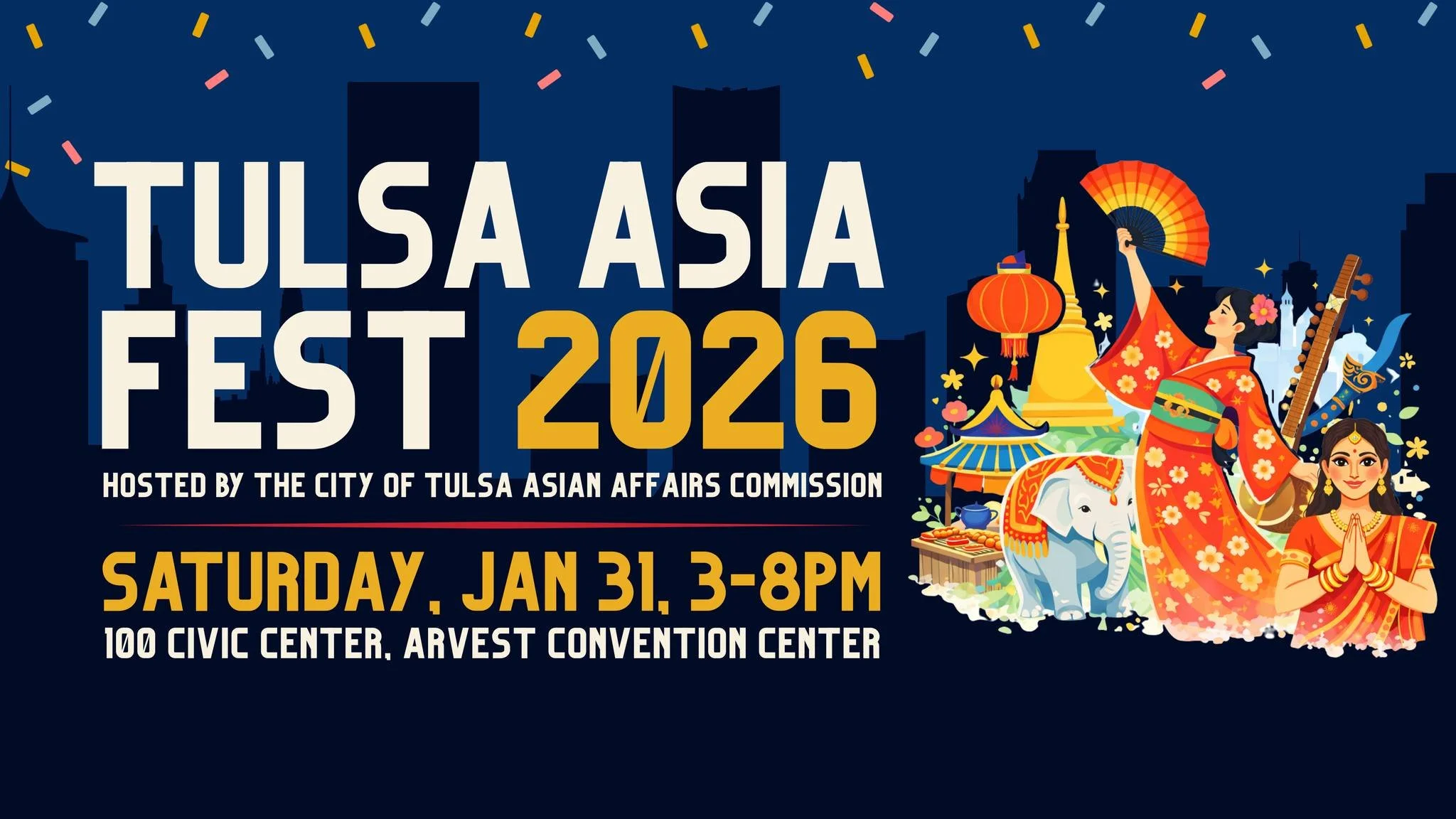Celebrate Asian Cultures at Inaugural Tulsa Asia Fest 2026