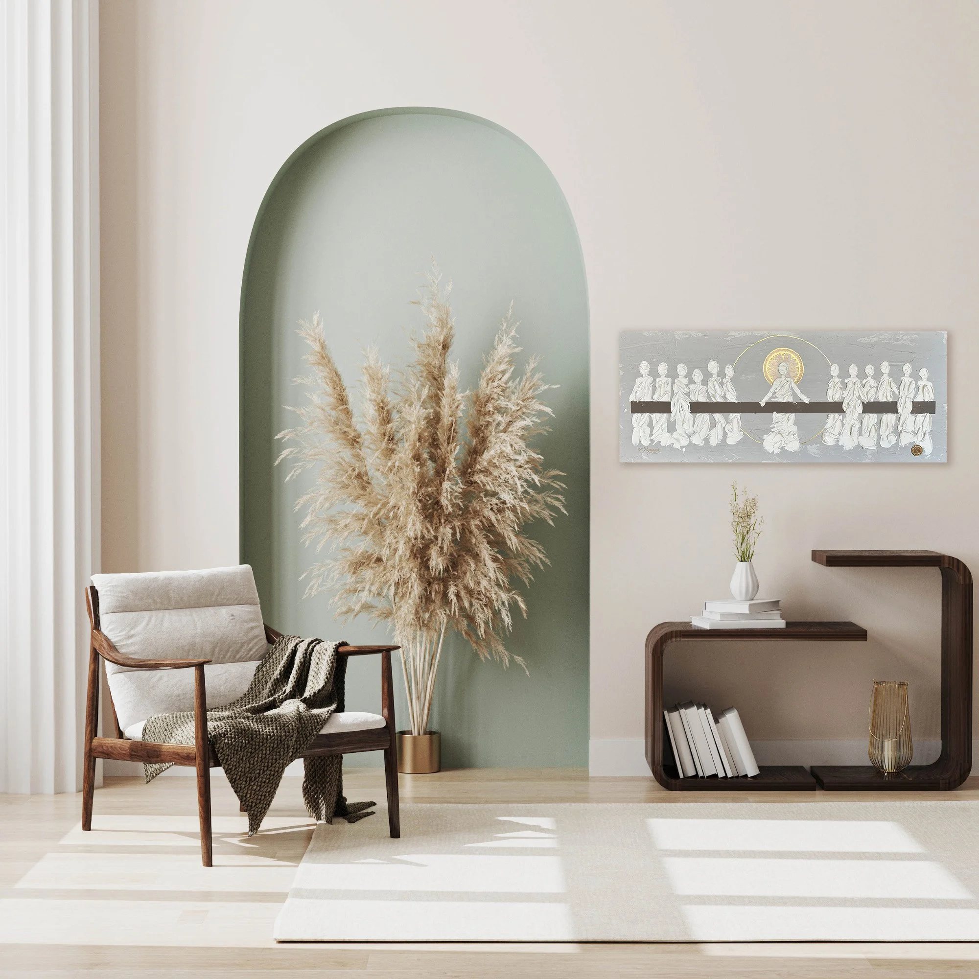 Last supper II on cream walls.jpg