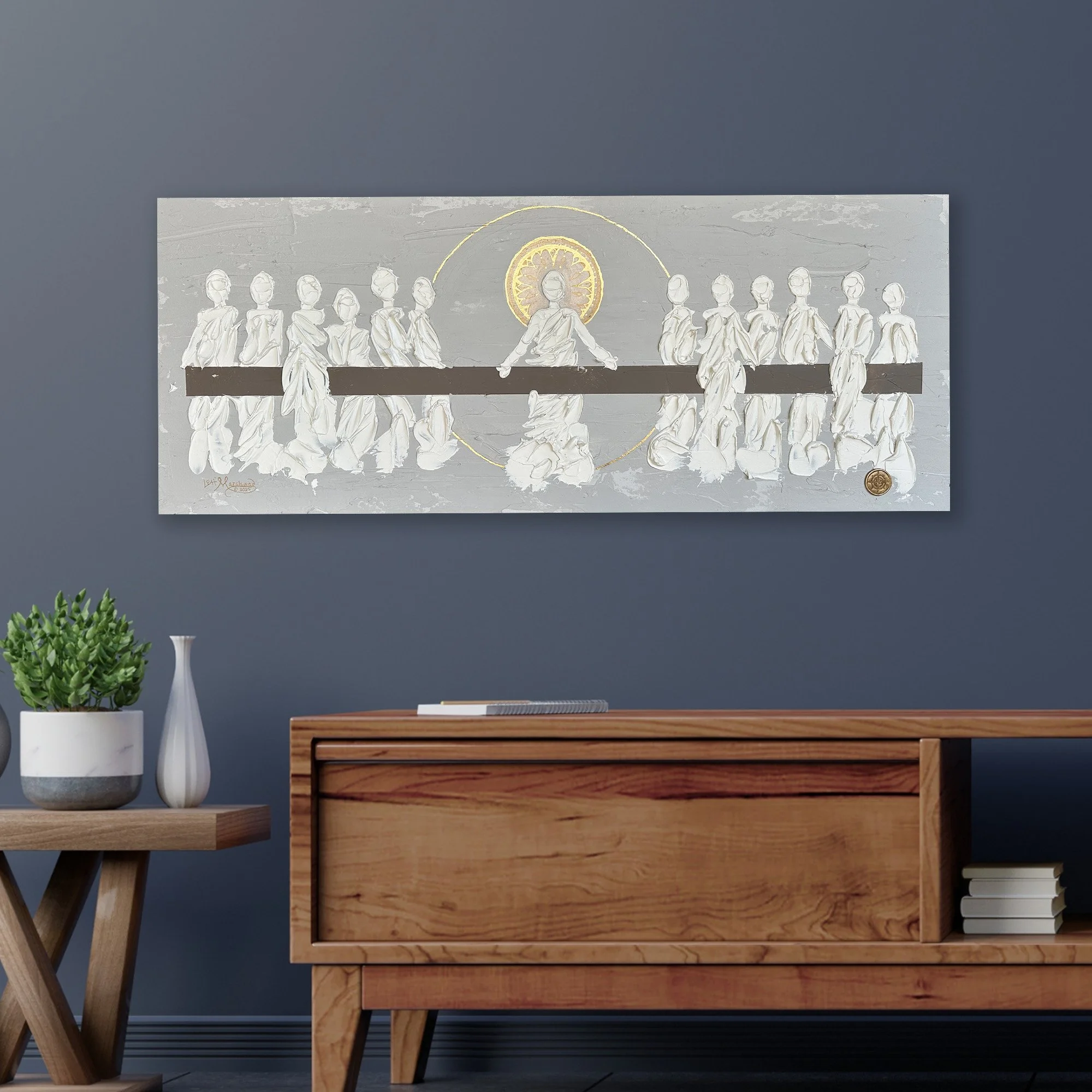 Last supper II on bluegray walls.jpg
