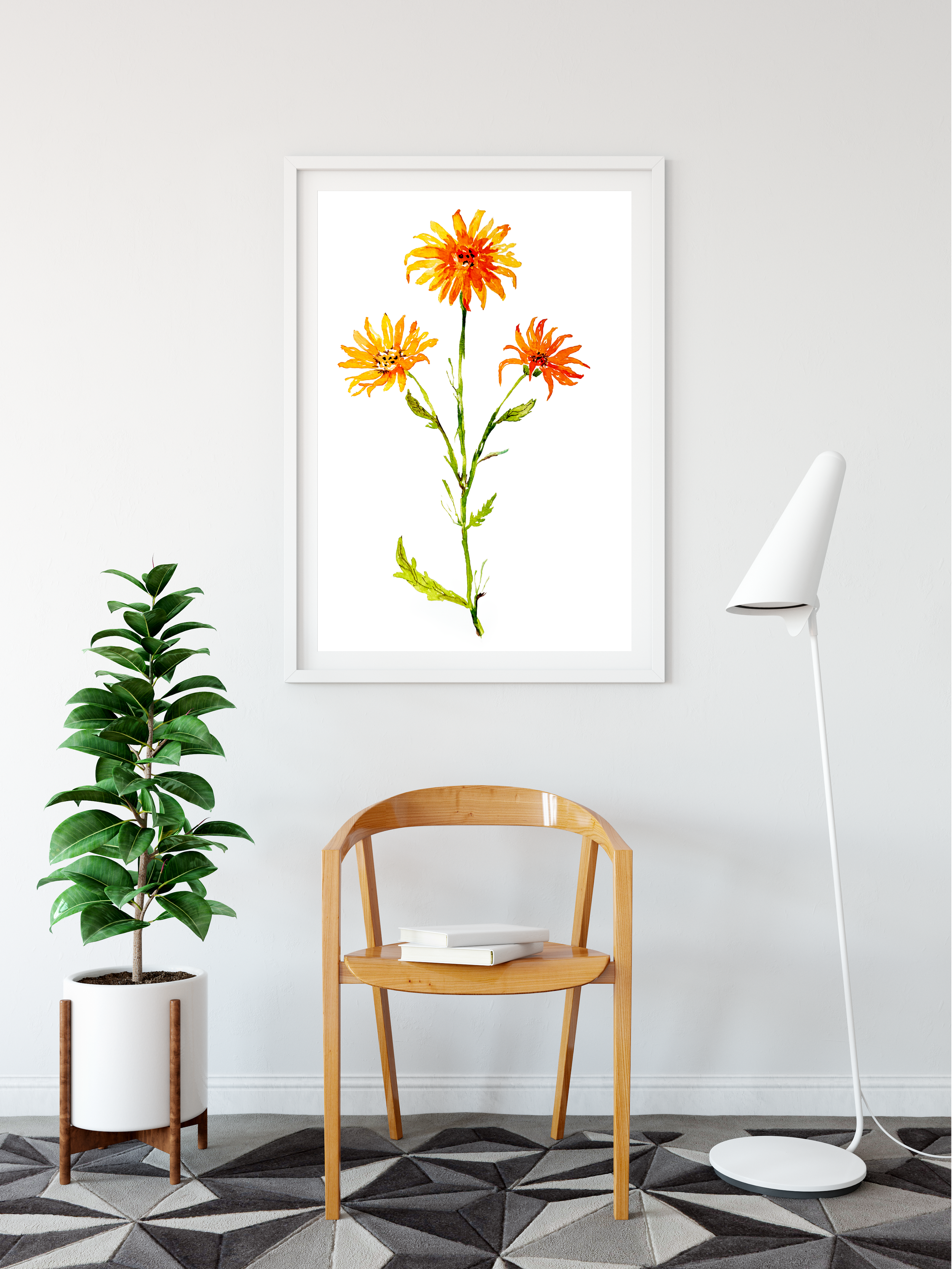 Sunflower Art Print.png