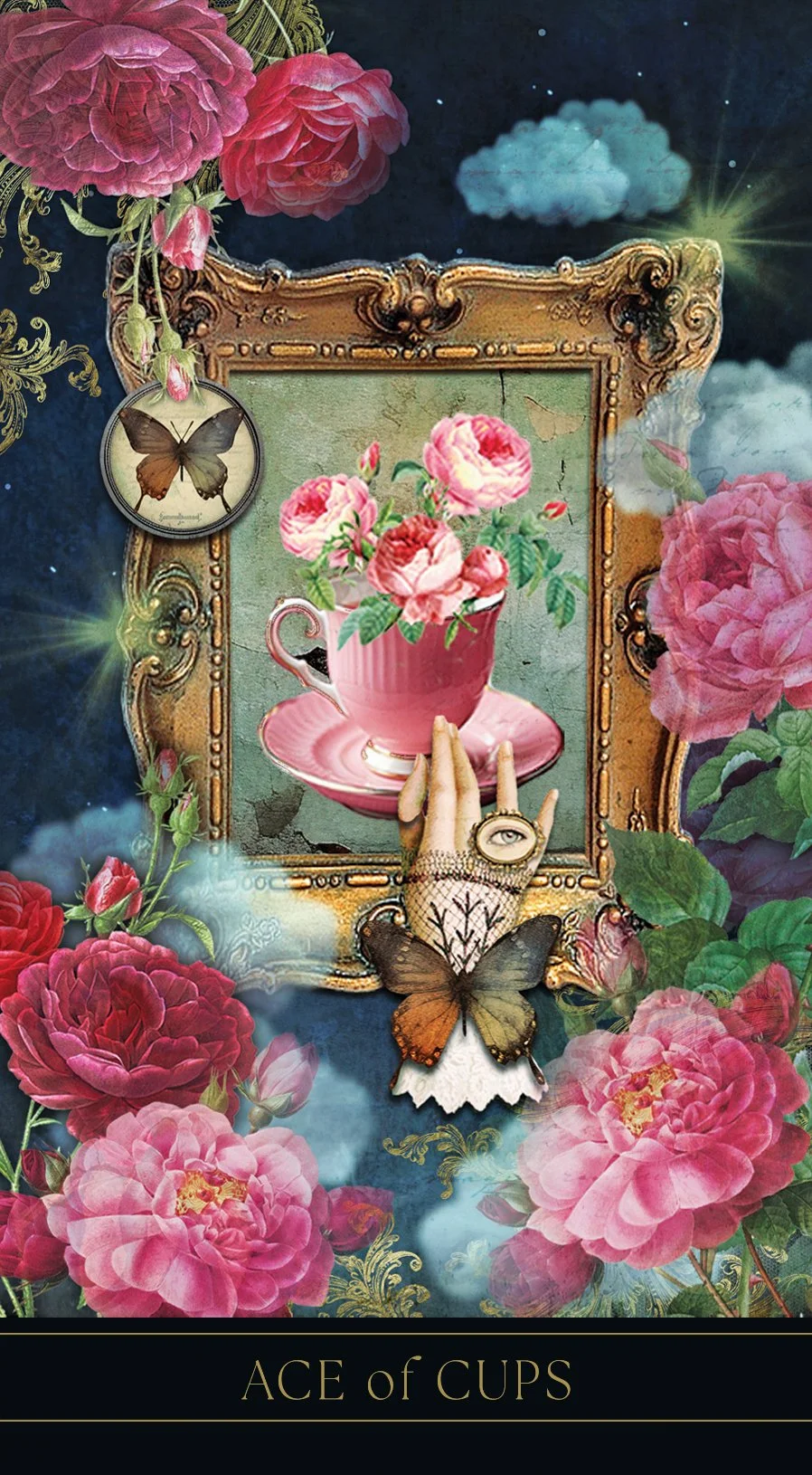 Ace of Cups Tarot of the Rose