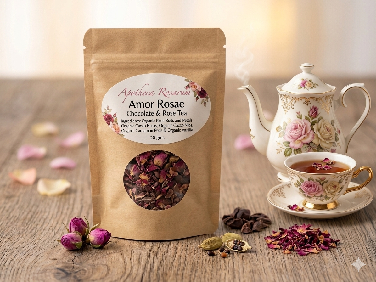 Chocolate and Rose Tea "Amor Rosae"