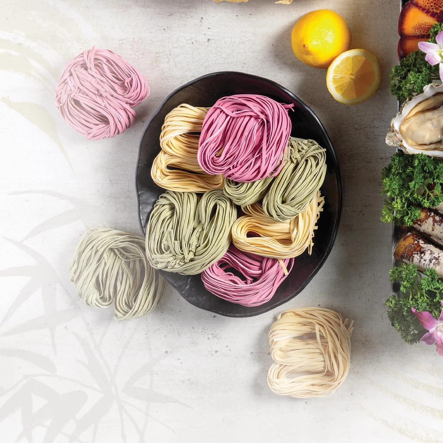 Lifting up your mood with these colourful noodles.

#EmpireHotpot