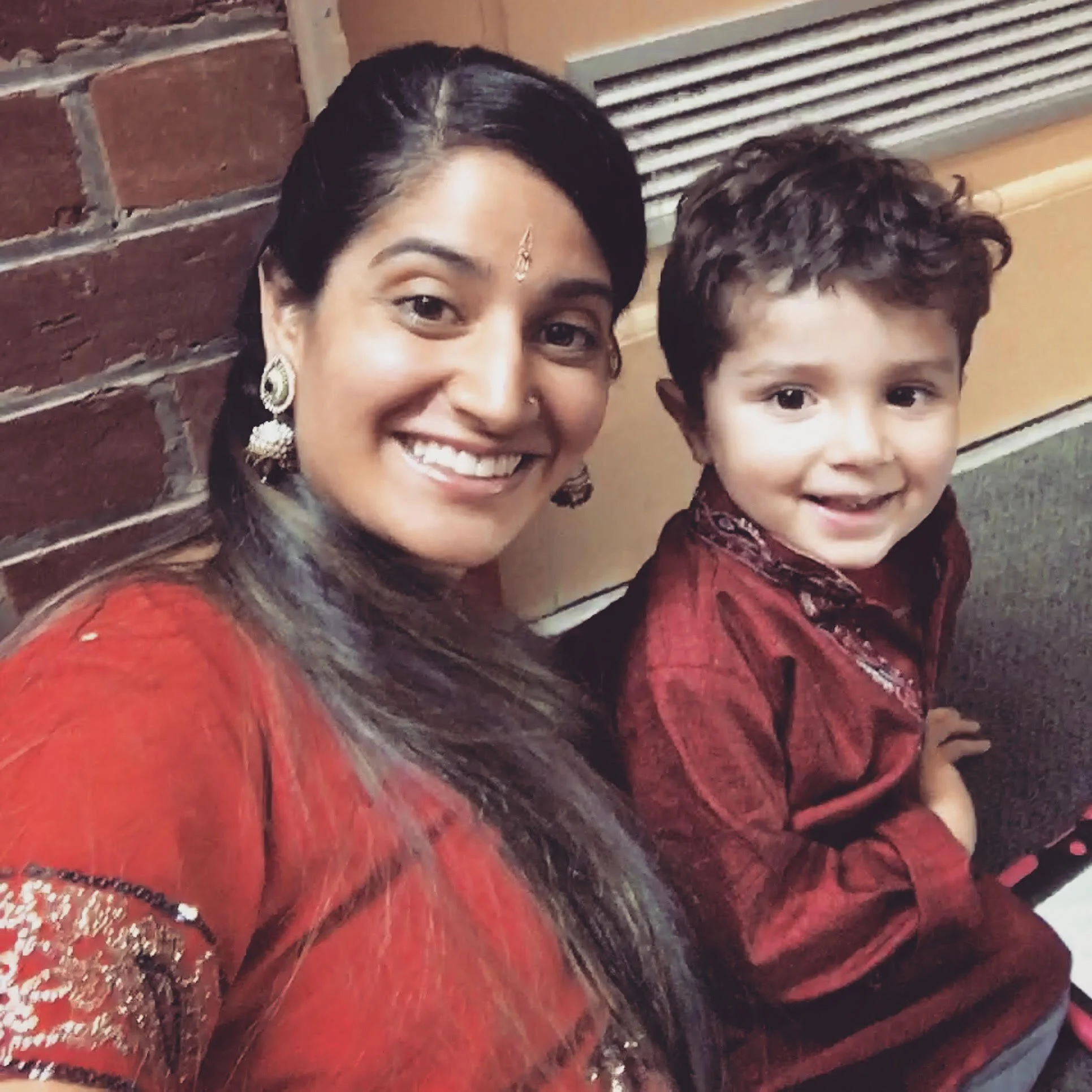 Parvyn & Ravi on tour together.