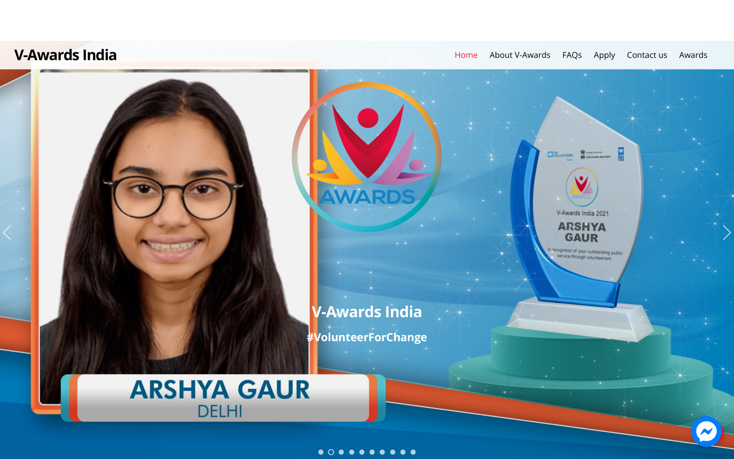 Read Together wins the UN V-Award!