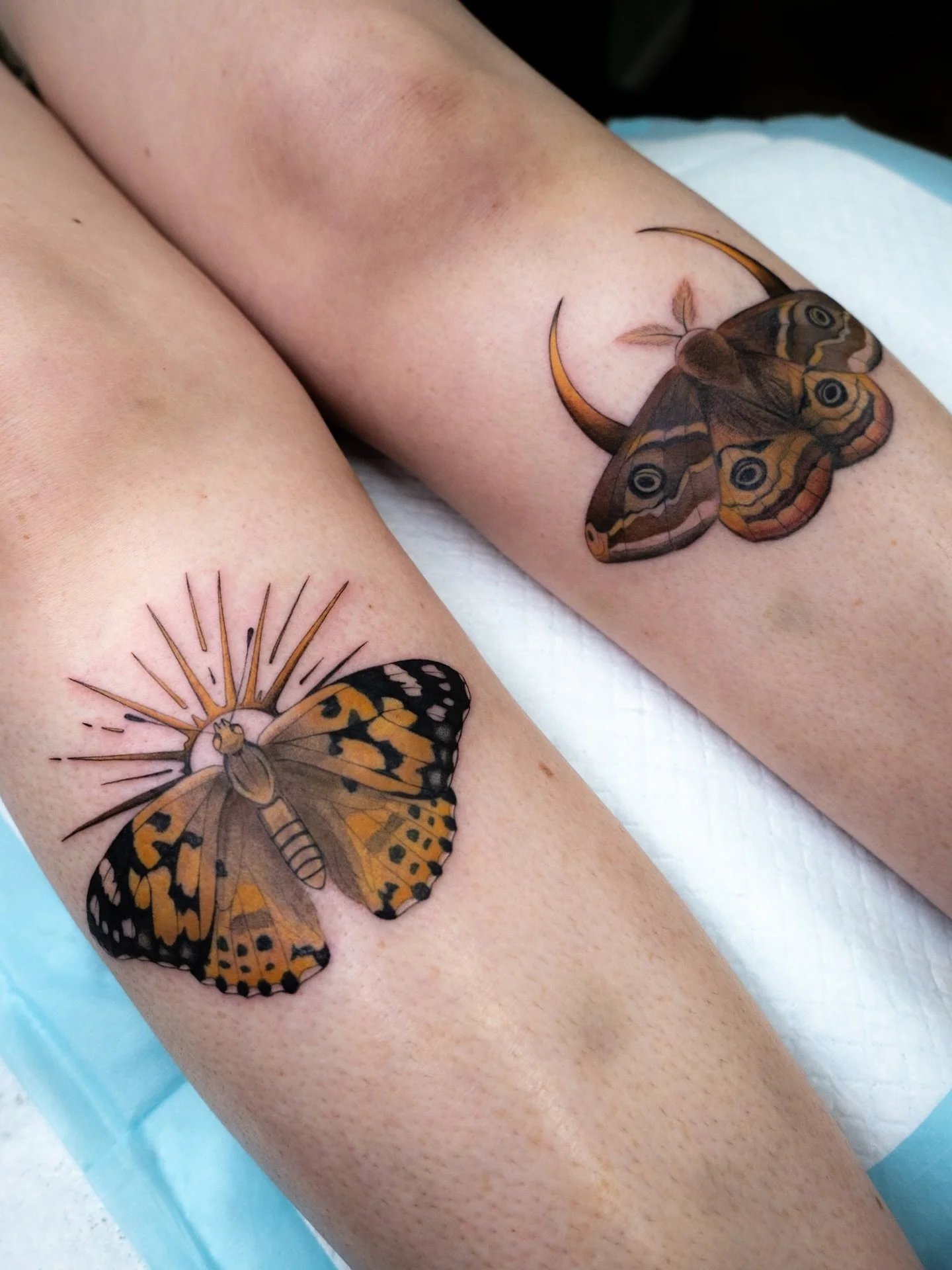 Matching-not-matching for Ash! Thank you for always getting fun as hell tattoos ˗ˏˋ ♡ ˎˊ˗