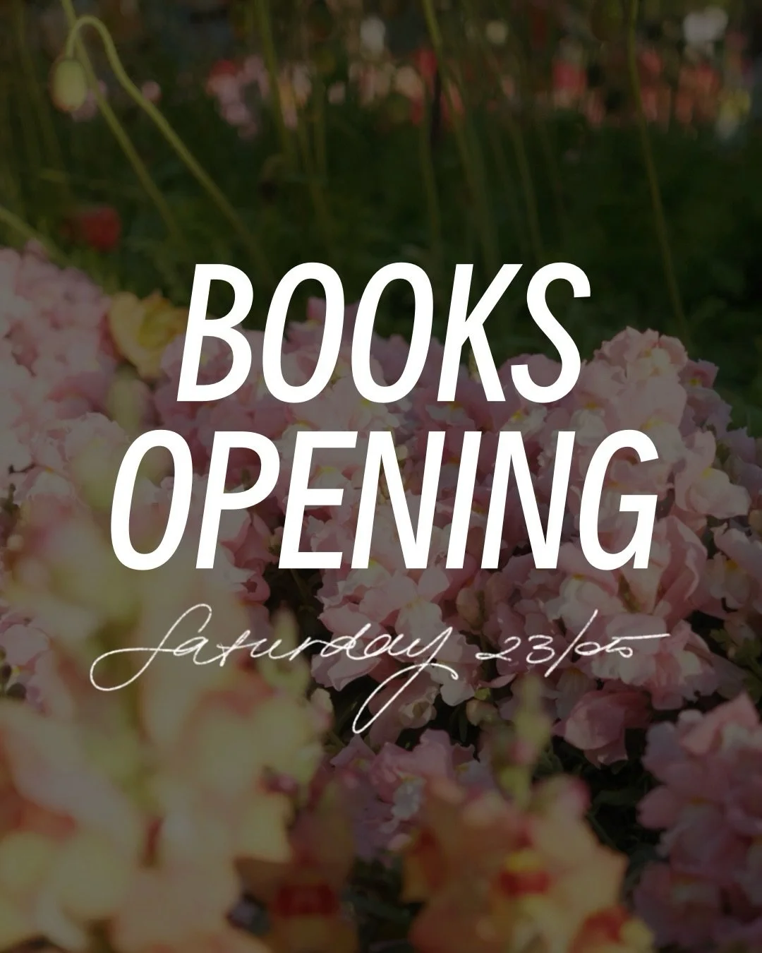 ✰ BRISBANE ✰ I&rsquo;ll be opening my books again on May 23rd! (After last opening my books ⋆officially⋆ in November - love you so much for your patience!) 
In a couple of weeks you&rsquo;ll be able to find my Brisbane Booking Form on my website - my