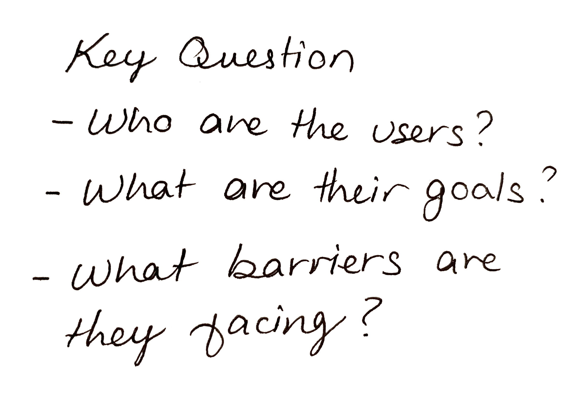 research questions to answer