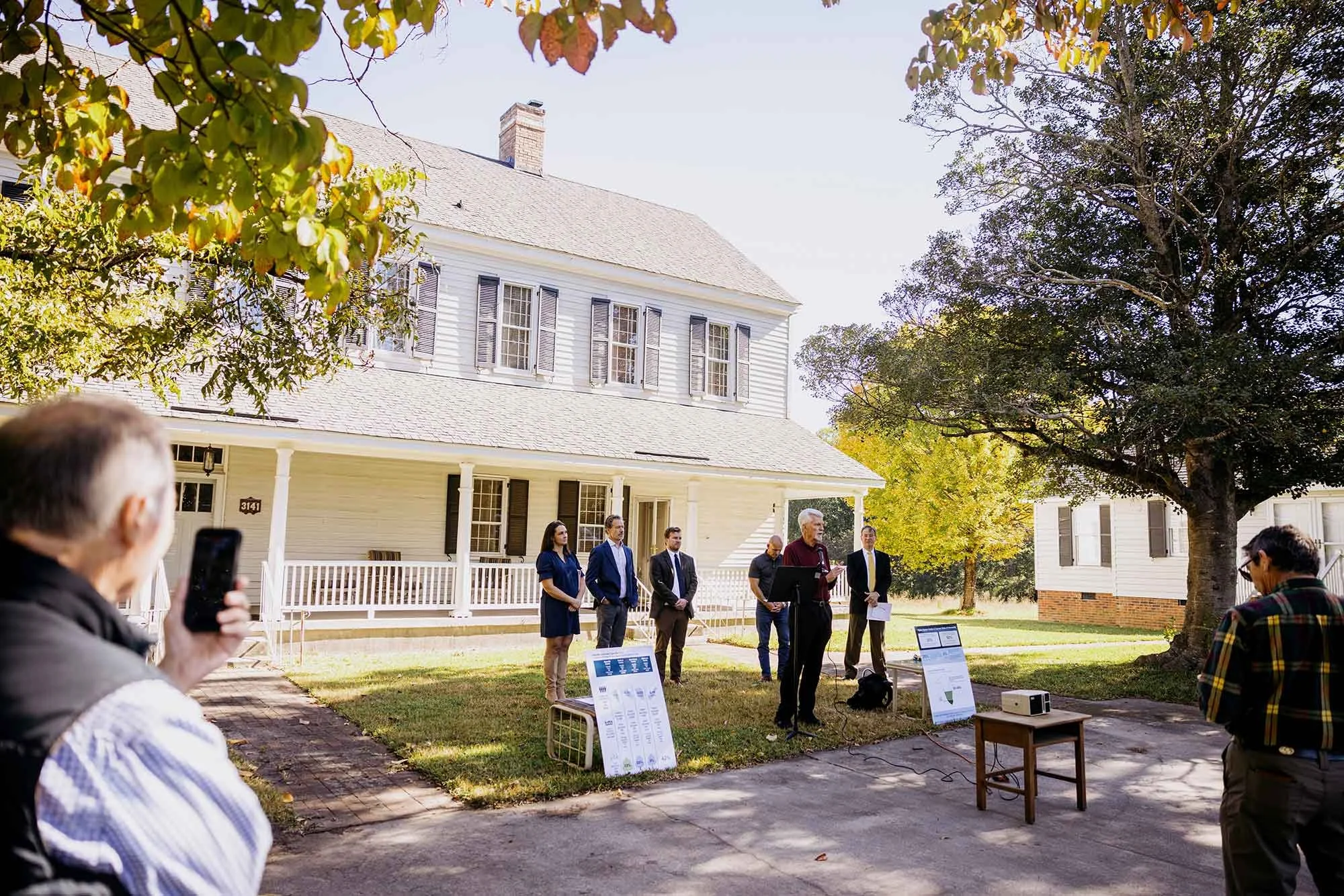 Partners Celebrate Preservation of Historic Bates House