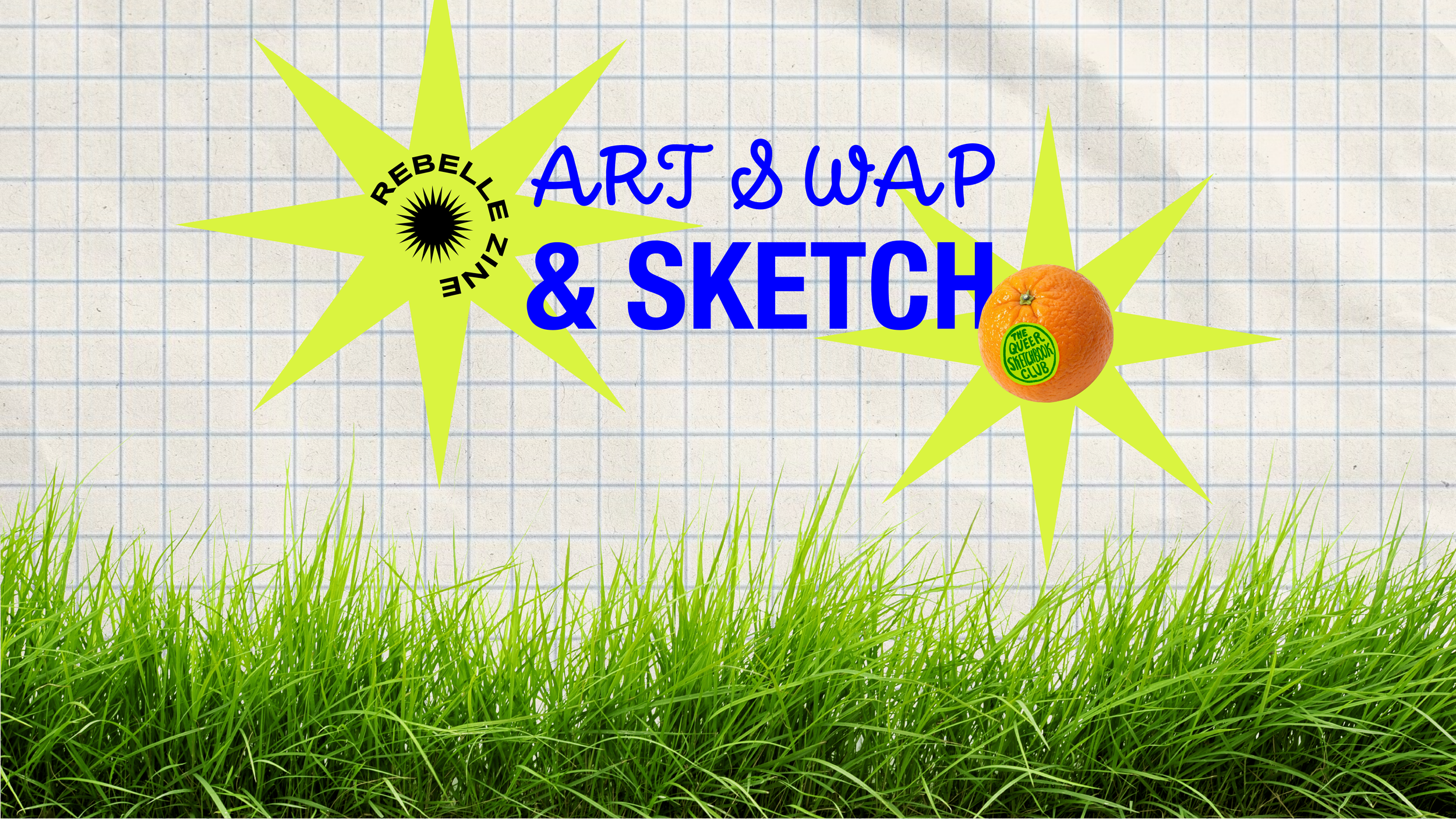 art swap event graphic