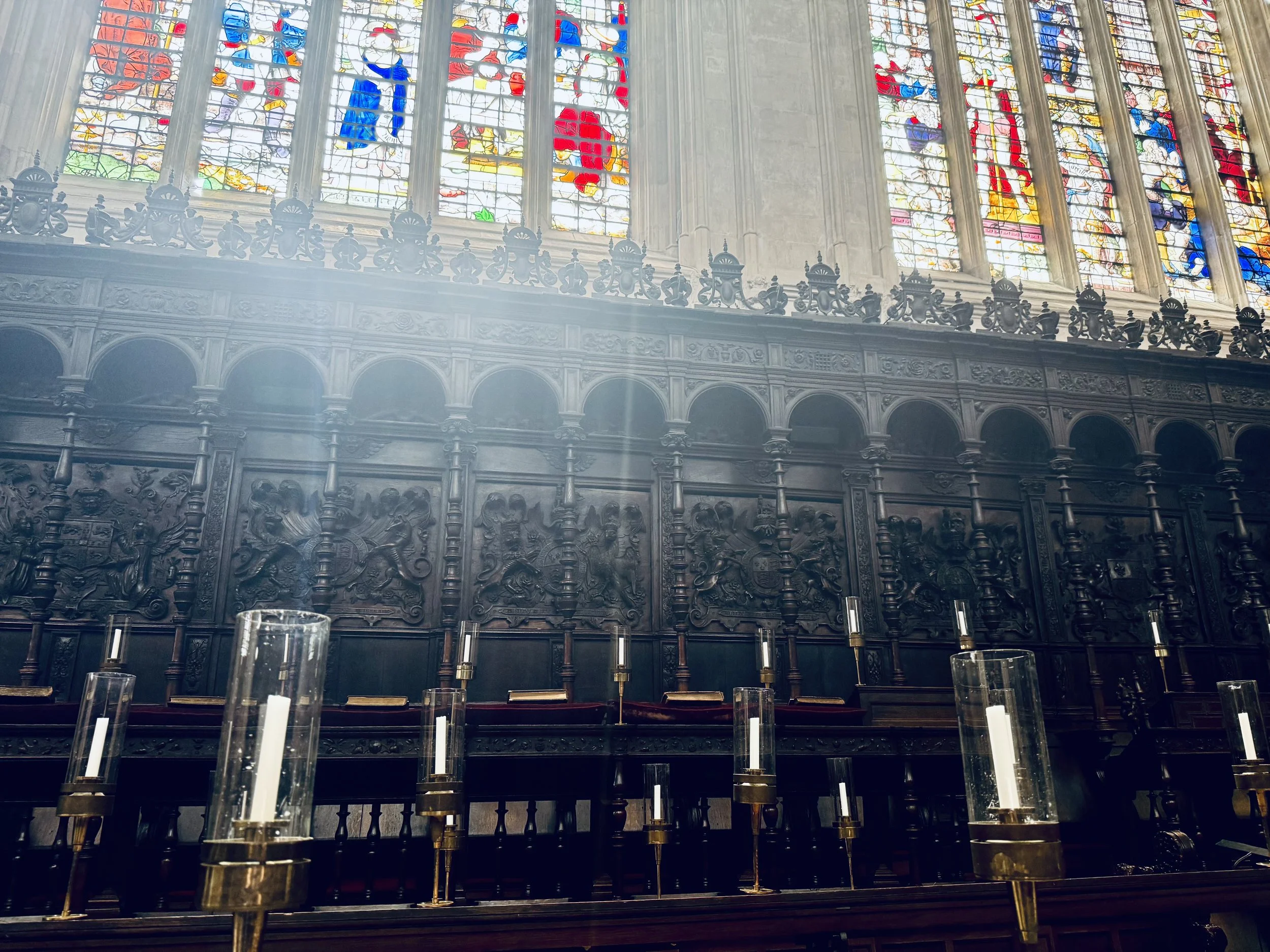 The quire of King's College Chapel