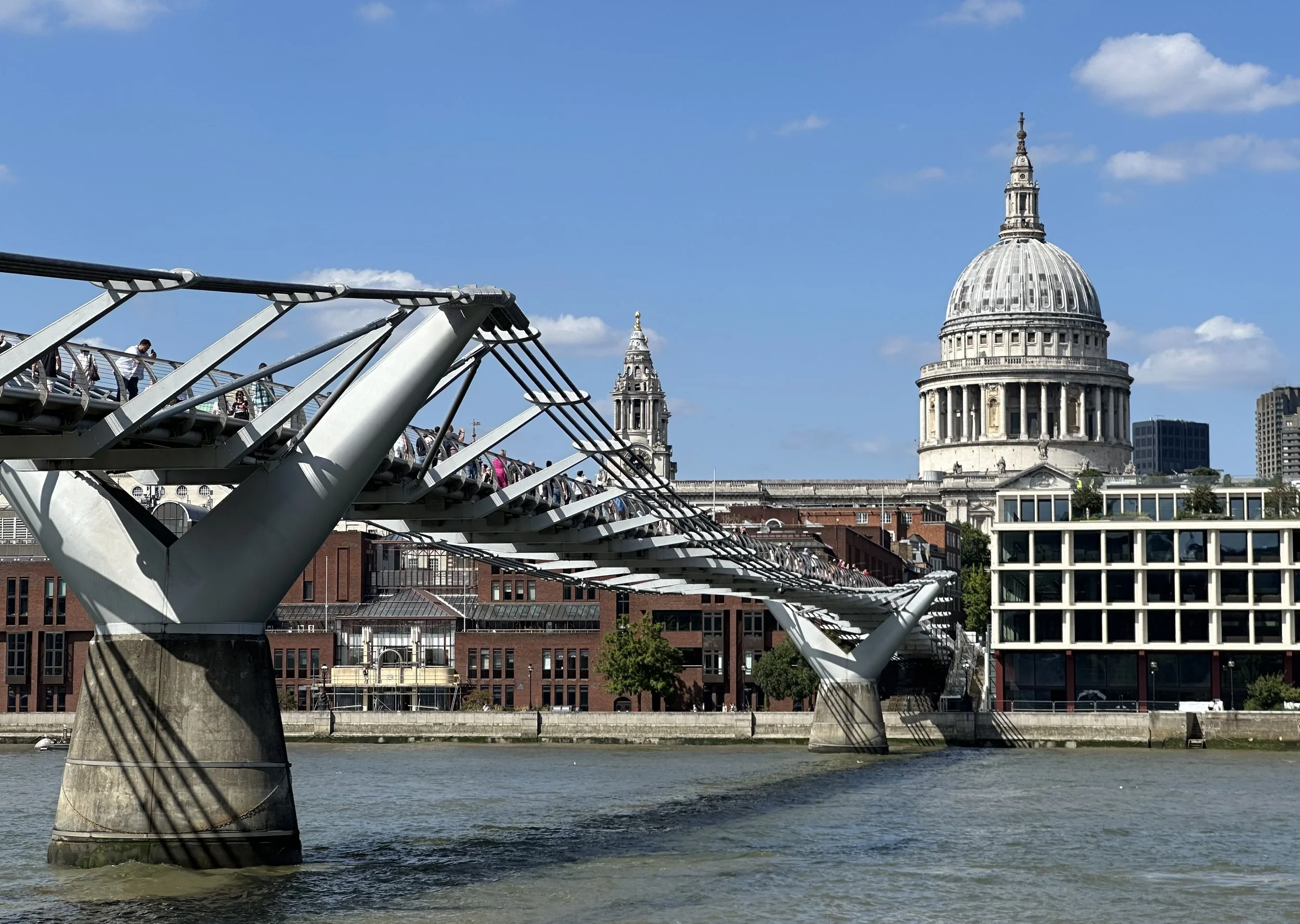 Millenium Bridge near St. Paul's