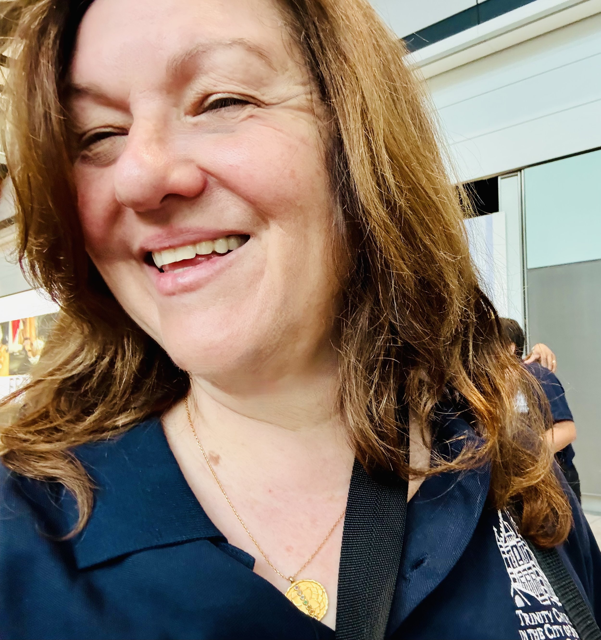 Tired but happy to arrive in London!