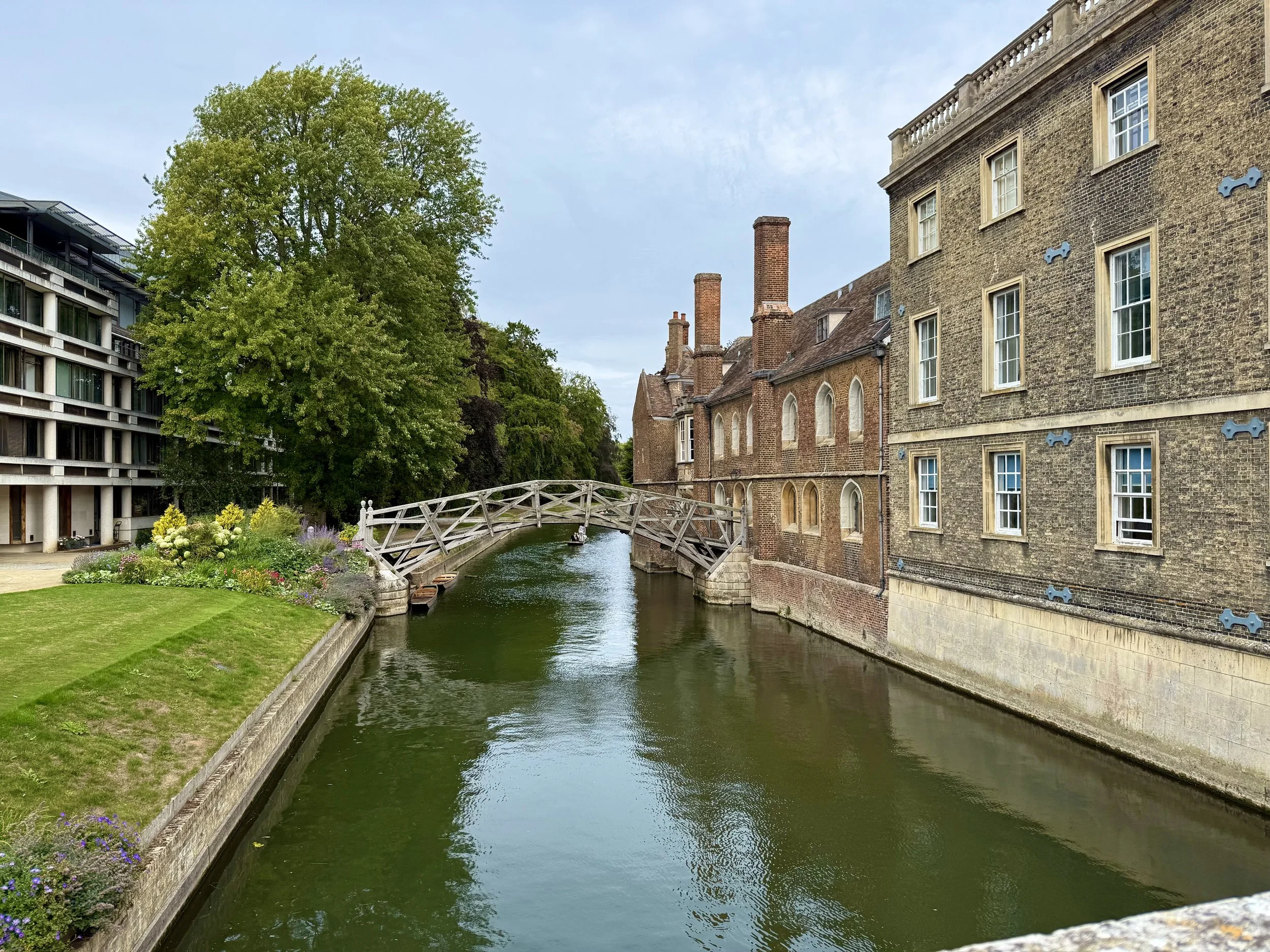 The Mathematical Bridge on the River Cam