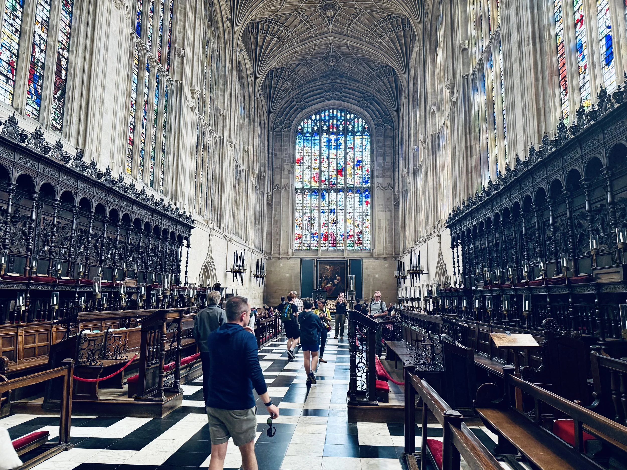 The quire of King's College Chapel