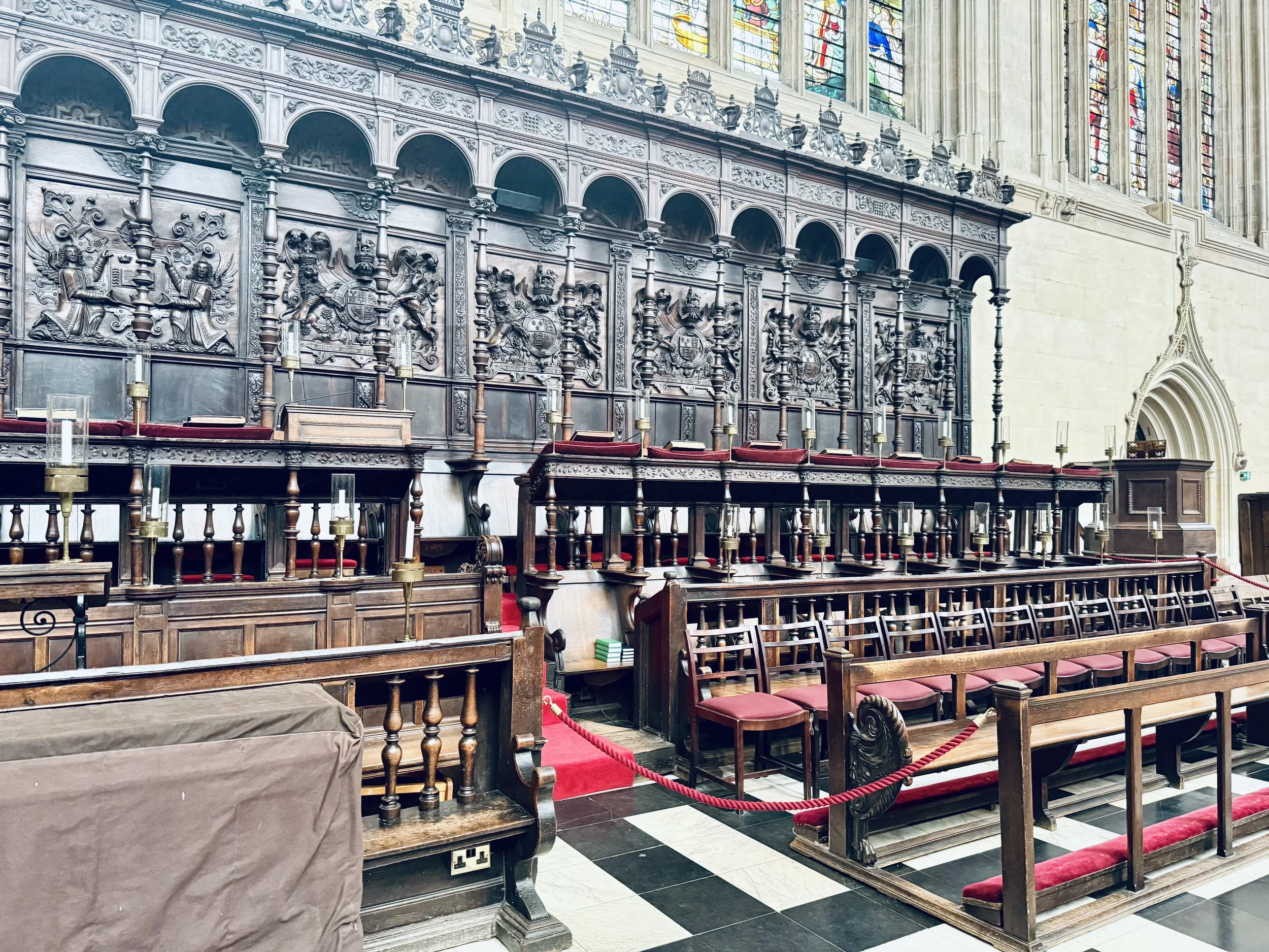 The quire of King's College Chapel