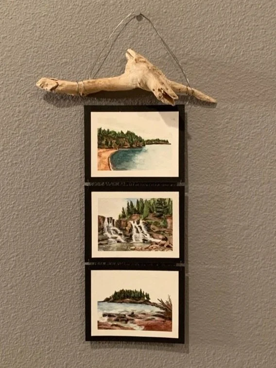 3"x4" North Shore trio