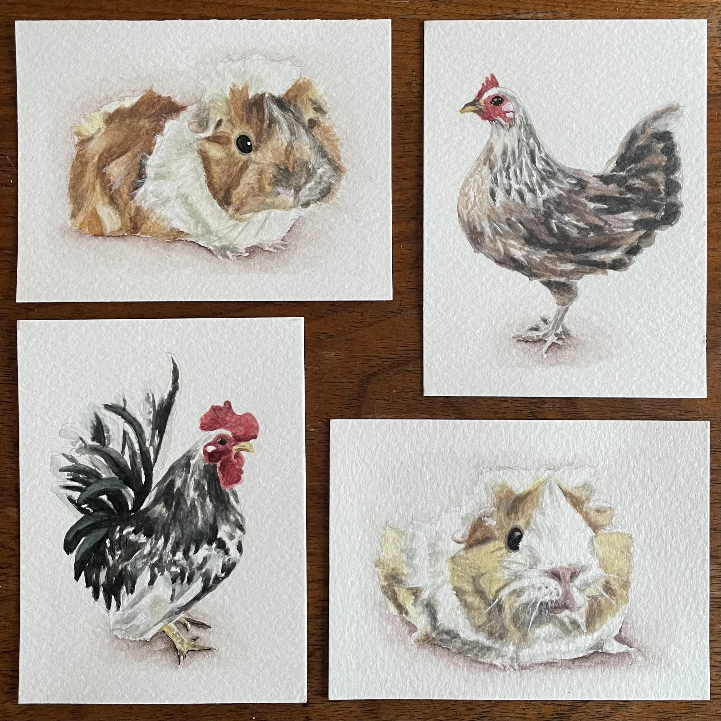 3" x 5" Commission set