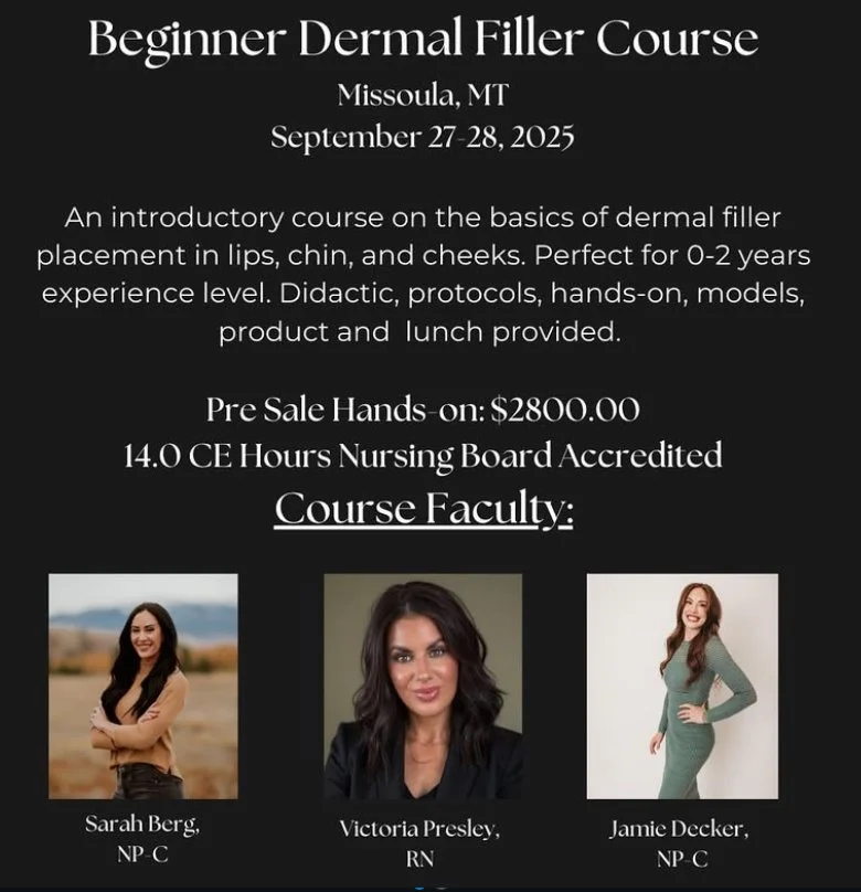 Beginner Dermal Filler Course