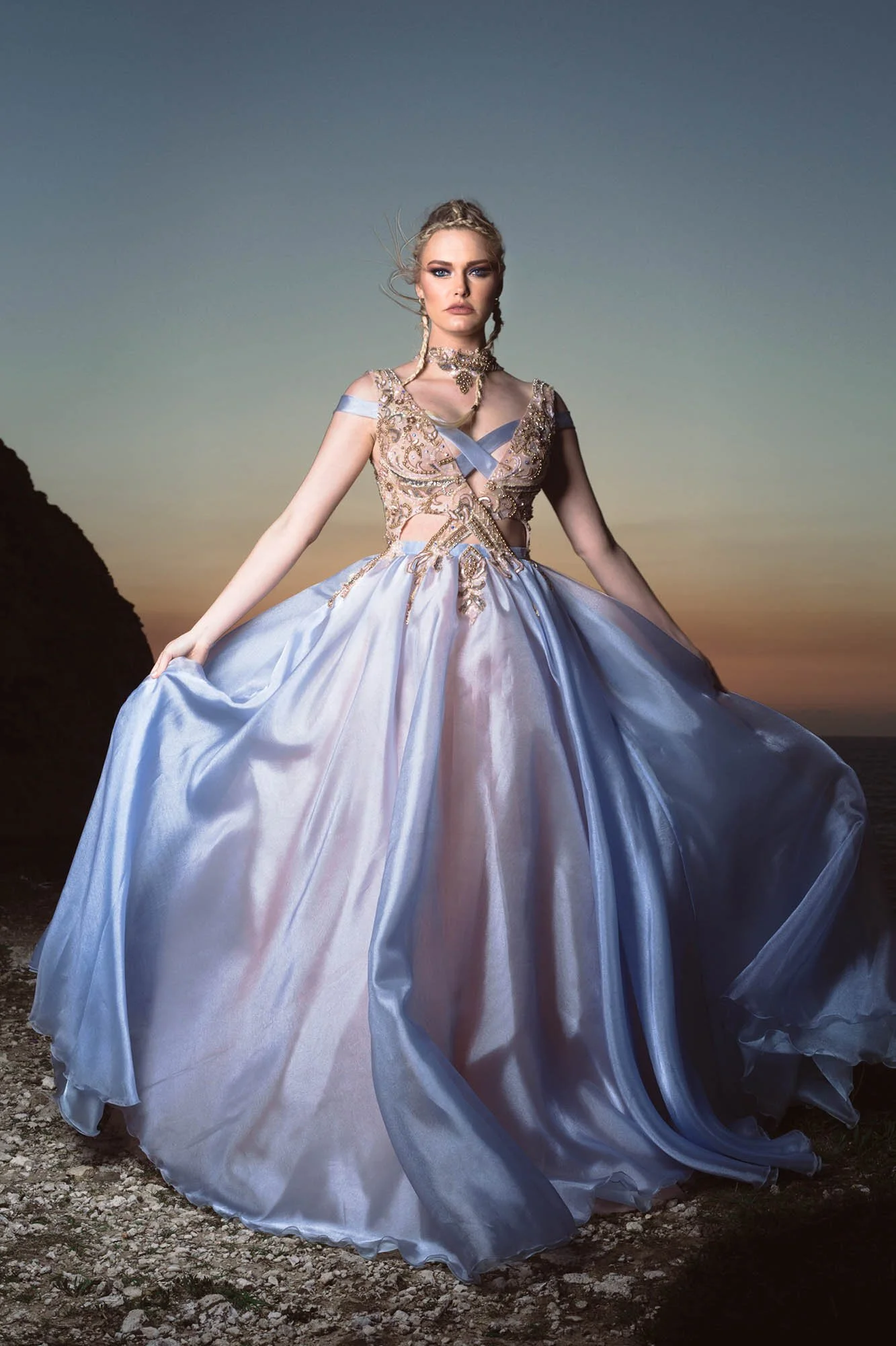 Zein Zeidan fashion photoshoot 