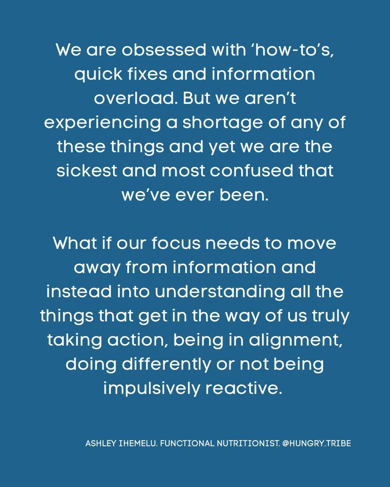 I&rsquo;ve been pretty quiet on this app as of late as I&rsquo;ve have felt super overwhelmed by all the information. There is definitely no shortage! It made me think of one of our podcast episodes where we thanked Dr Zac Spiritos for all the inform