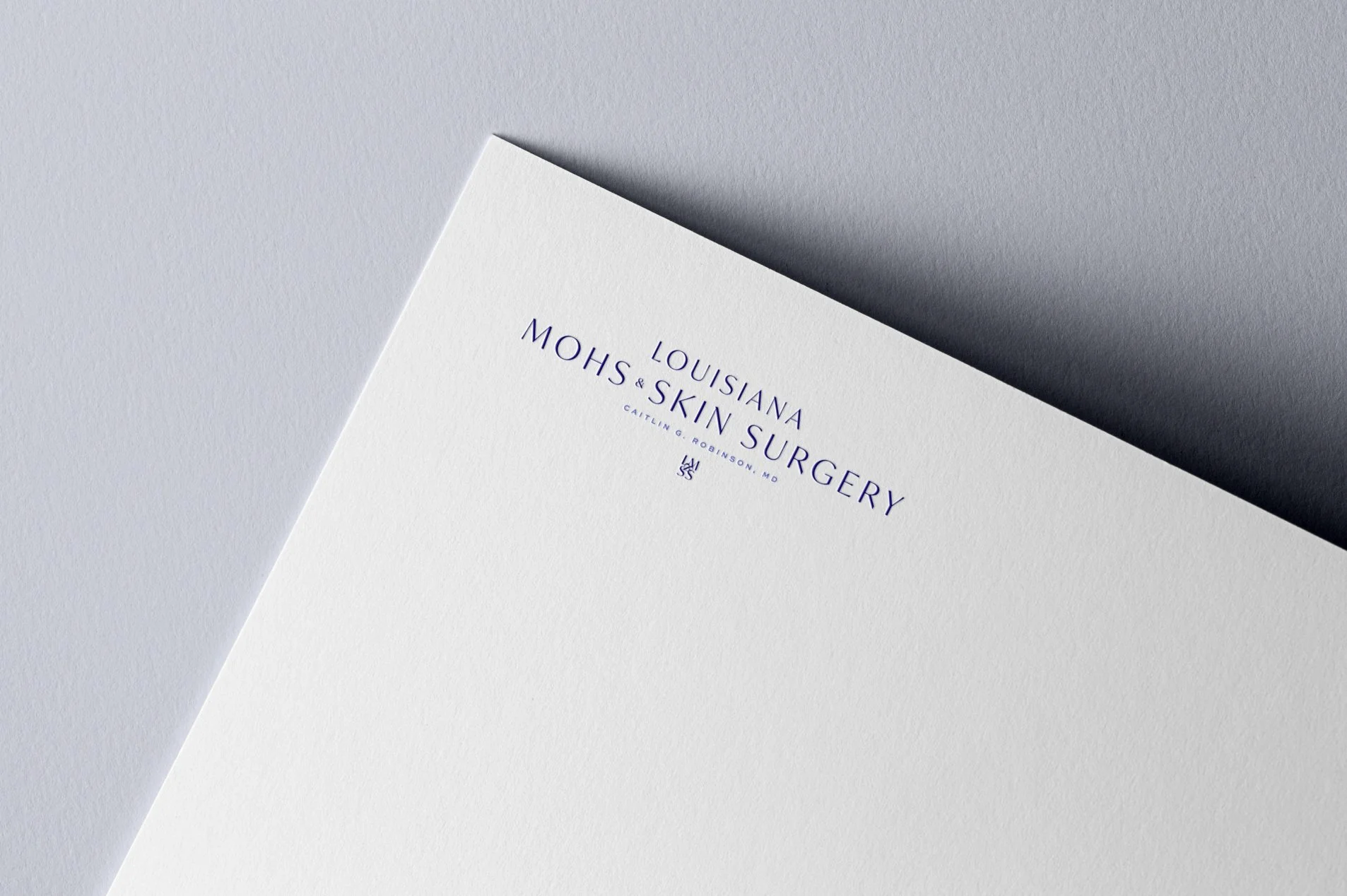 Louisiana Mohs & Skin Surgery Dermatology Logo Design Dermatologist
