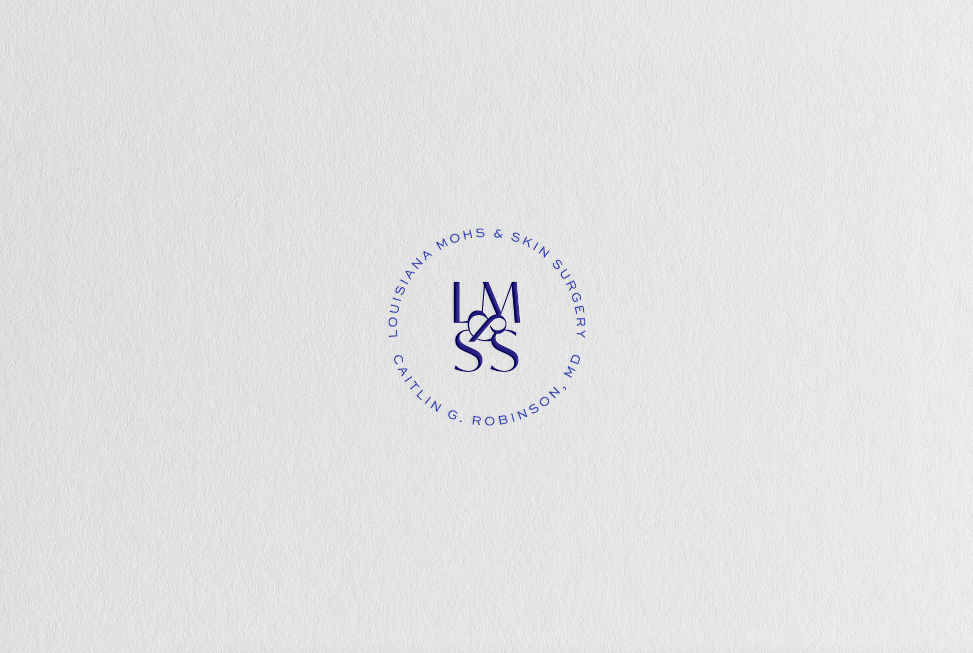 Louisiana Mohs & Skin Surgery Dermatology Logo Design Dermatologist