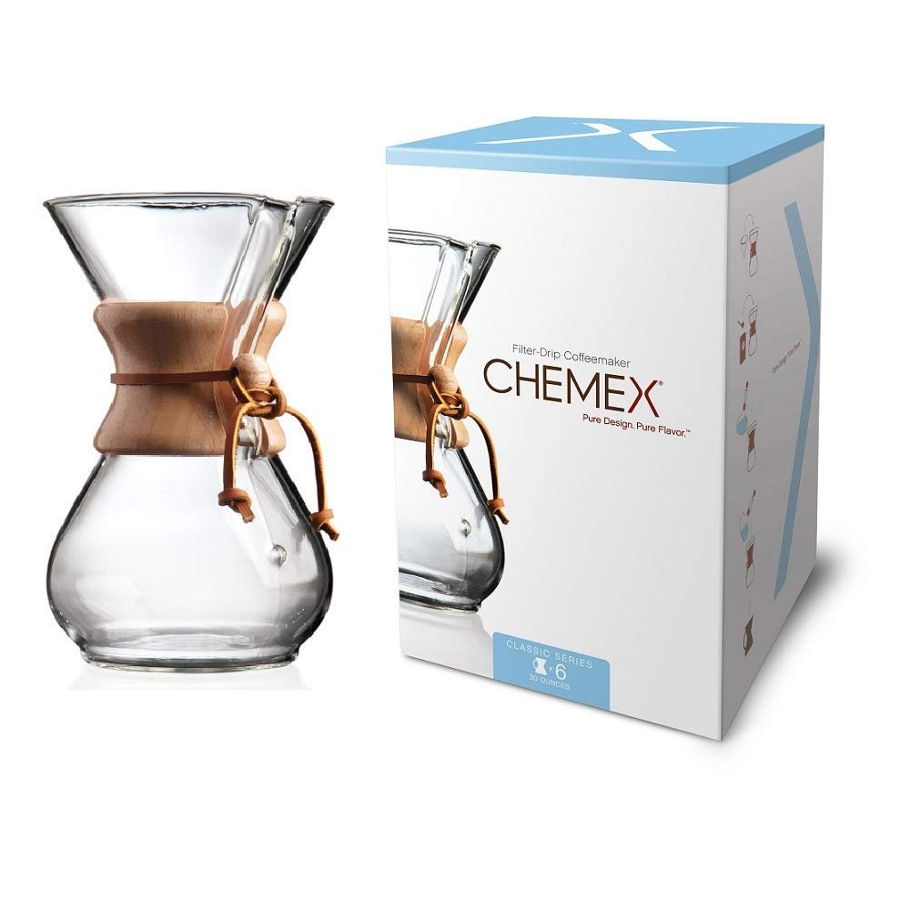Chemex Classic coffee maker, 6 cups