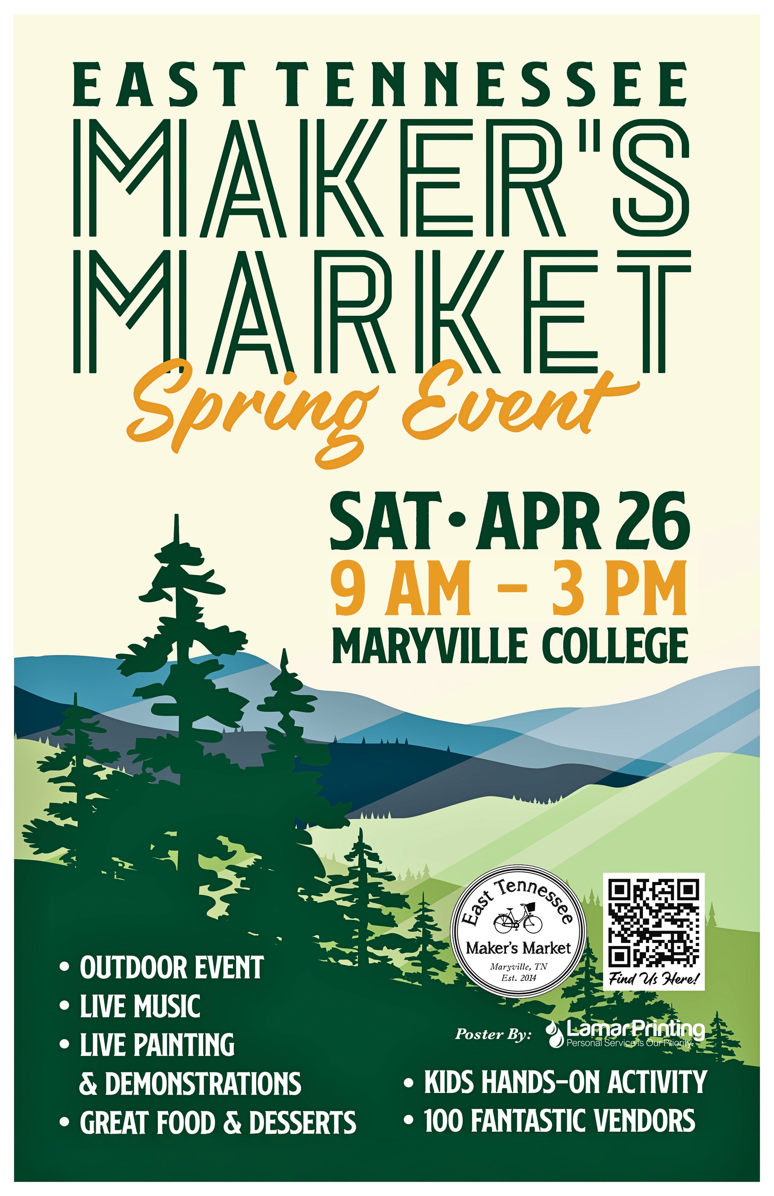 East Tennessee Spring Makers Market