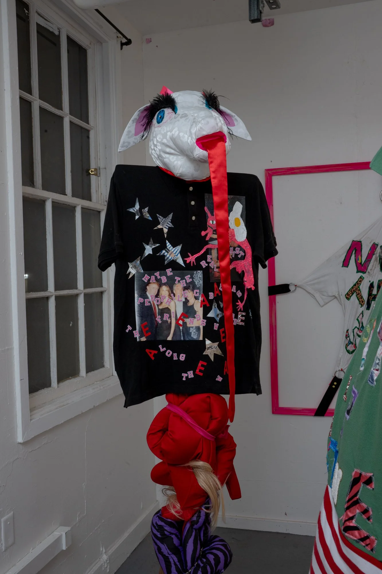  Installation of  Sacred Folly , March 2026, 4T4 Gallery, Stanford, CA 