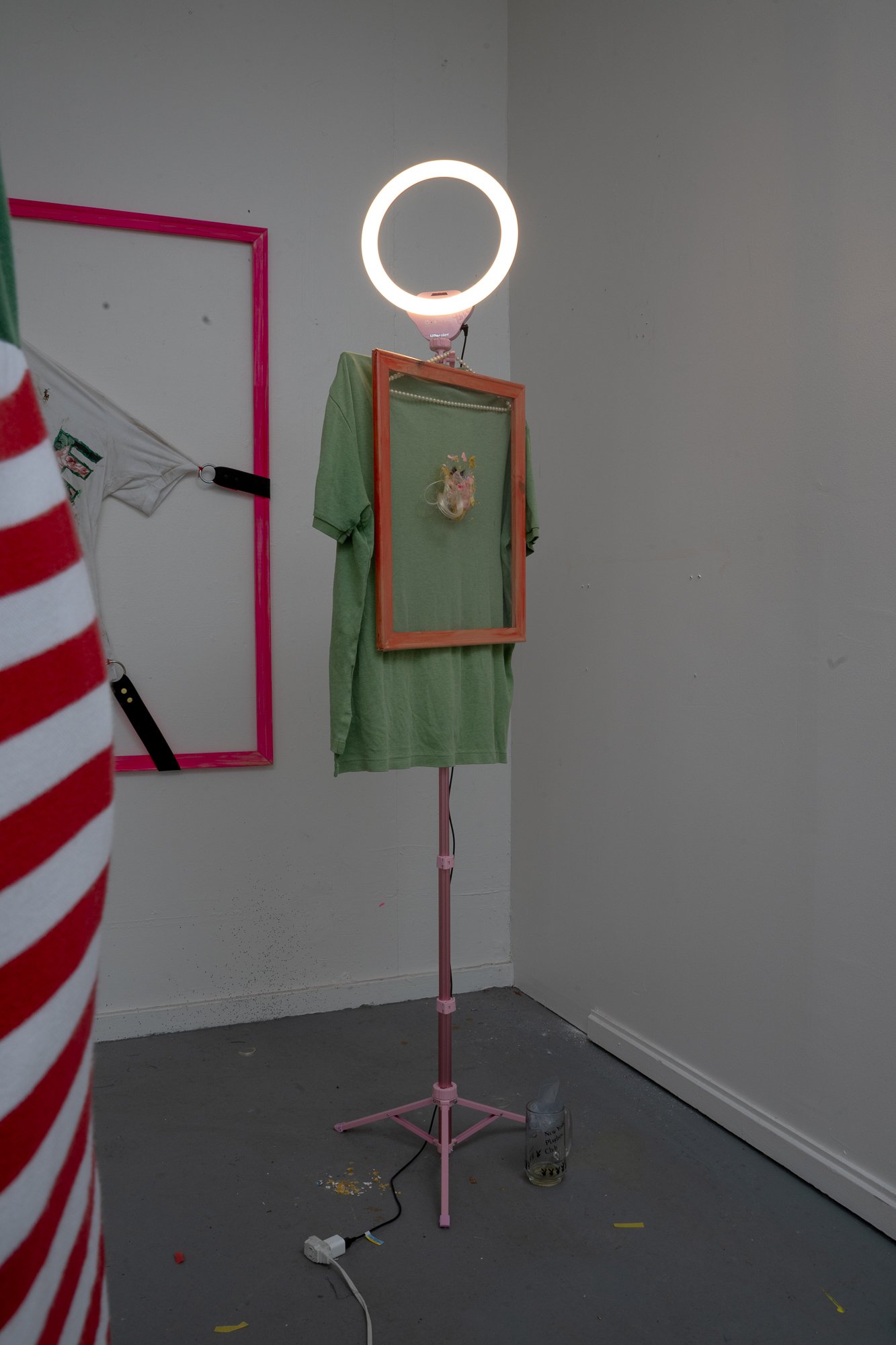  Installation of  Sacred Folly , March 2026, 4T4 Gallery, Stanford, CA 