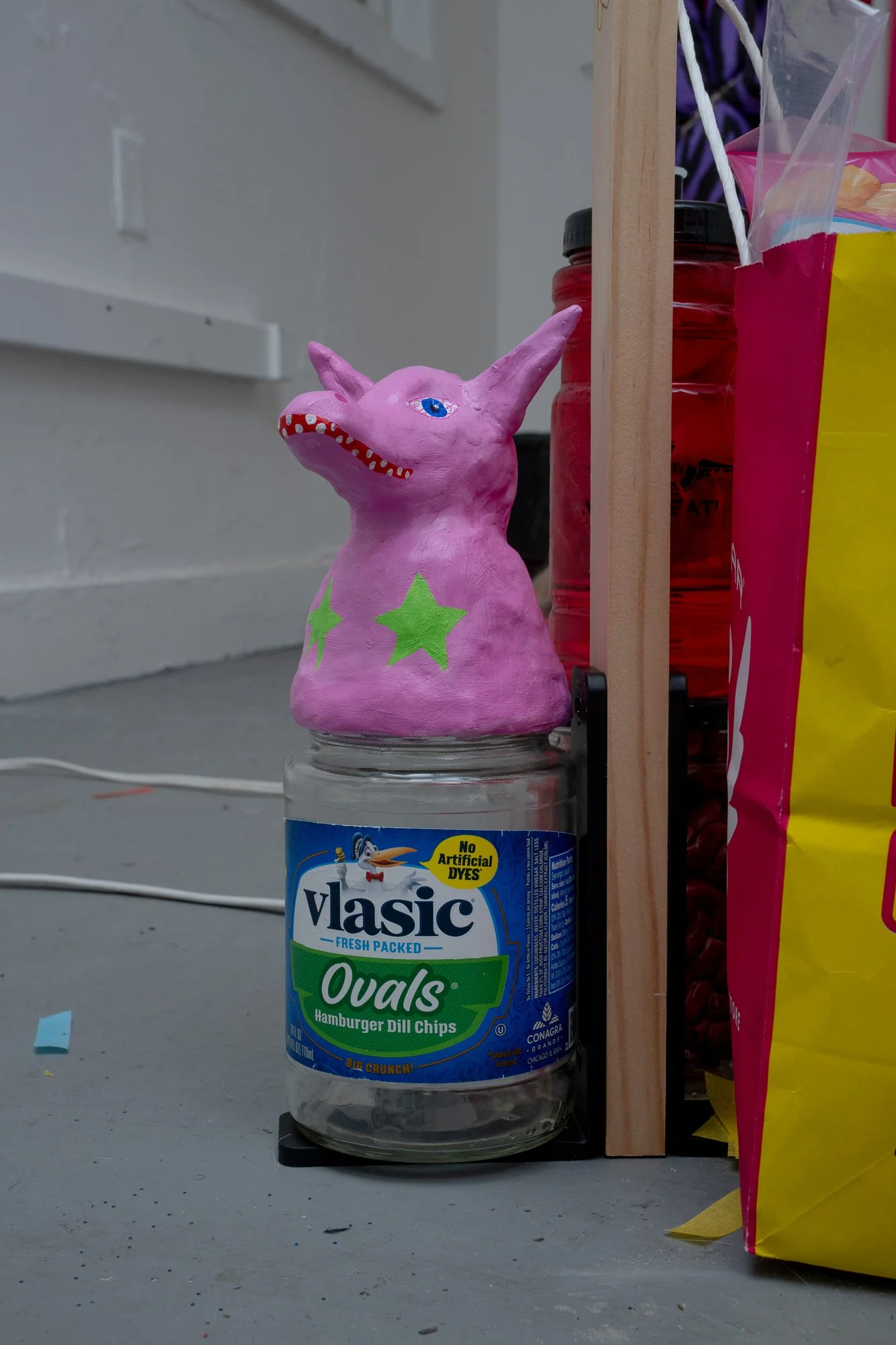  Installation of  Sacred Folly , March 2026, 4T4 Gallery, Stanford, CA 