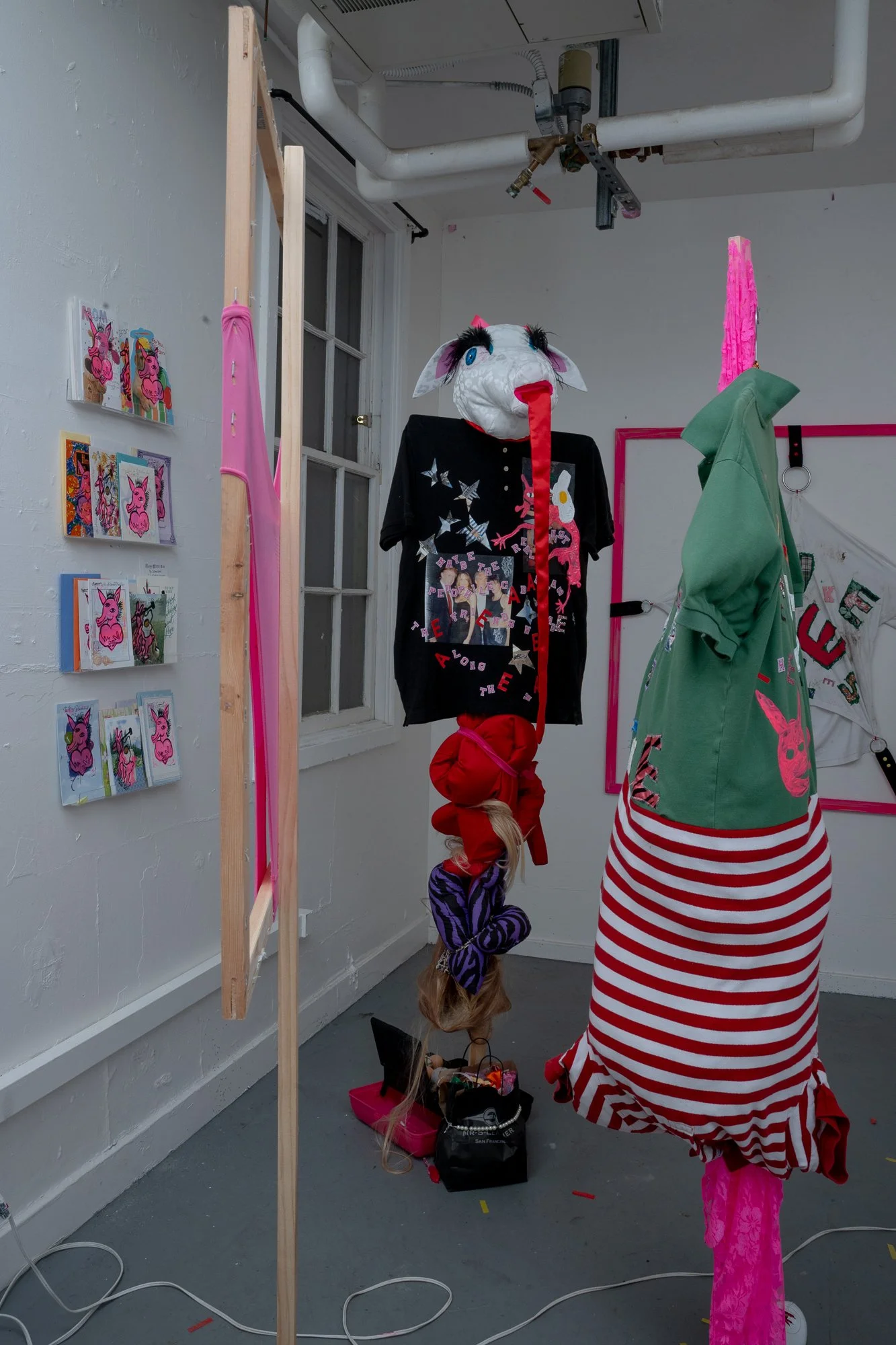  Installation of  Sacred Folly , March 2026, 4T4 Gallery, Stanford, CA 