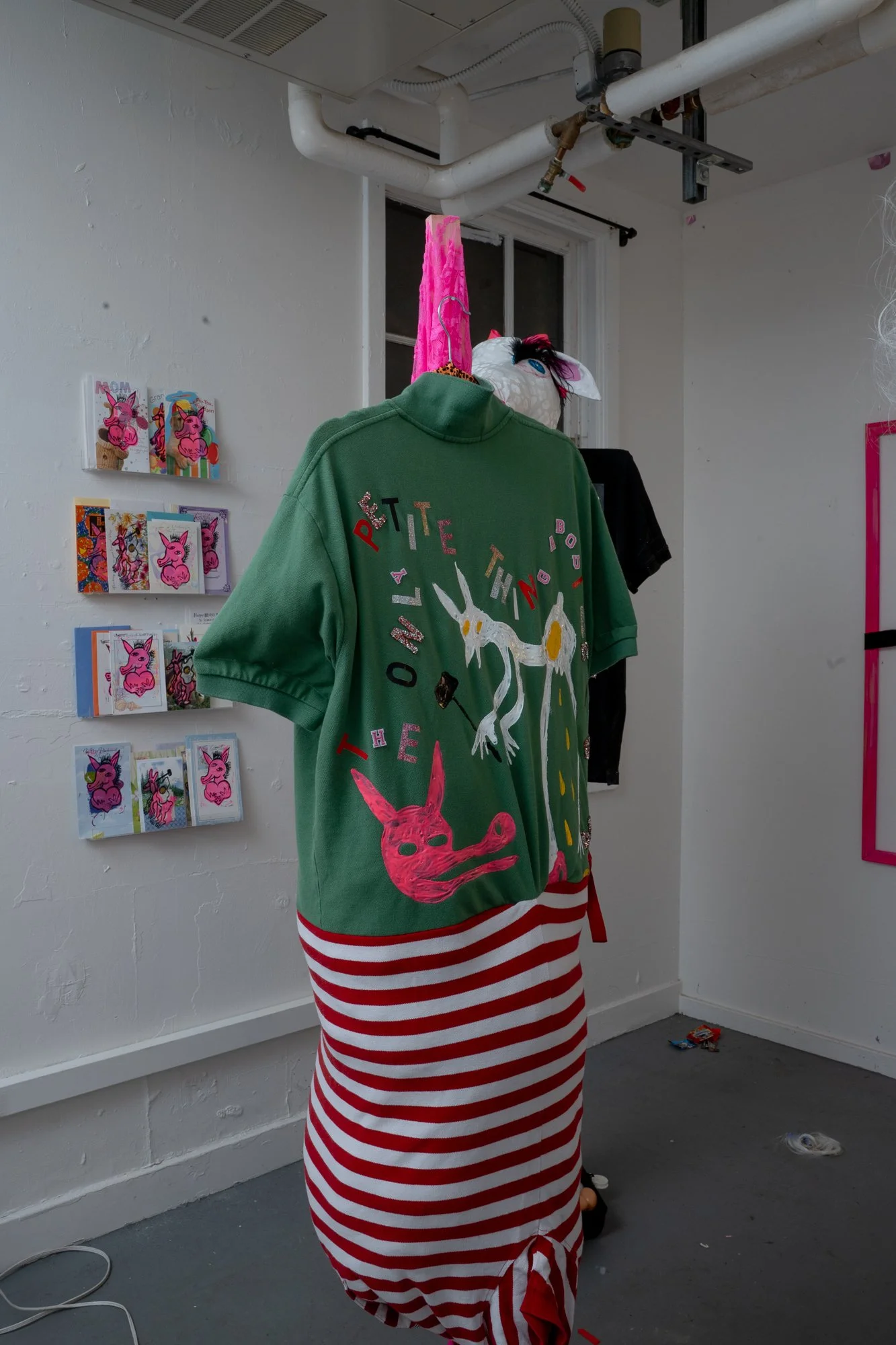  Installation of  Sacred Folly , March 2026, 4T4 Gallery, Stanford, CA 