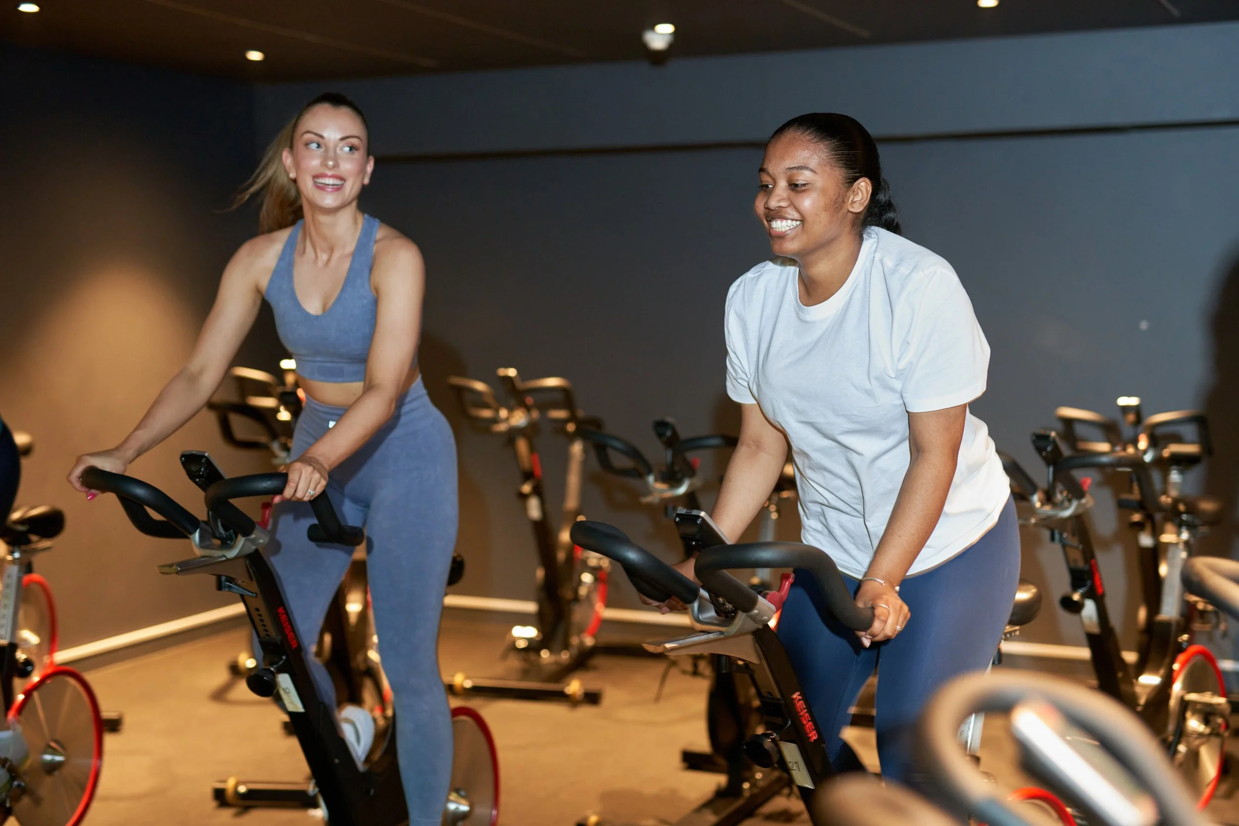 Cycle classes at FitFor East Dulwich are packed with fun, energetic instructors lifting you up and setting you up for your day