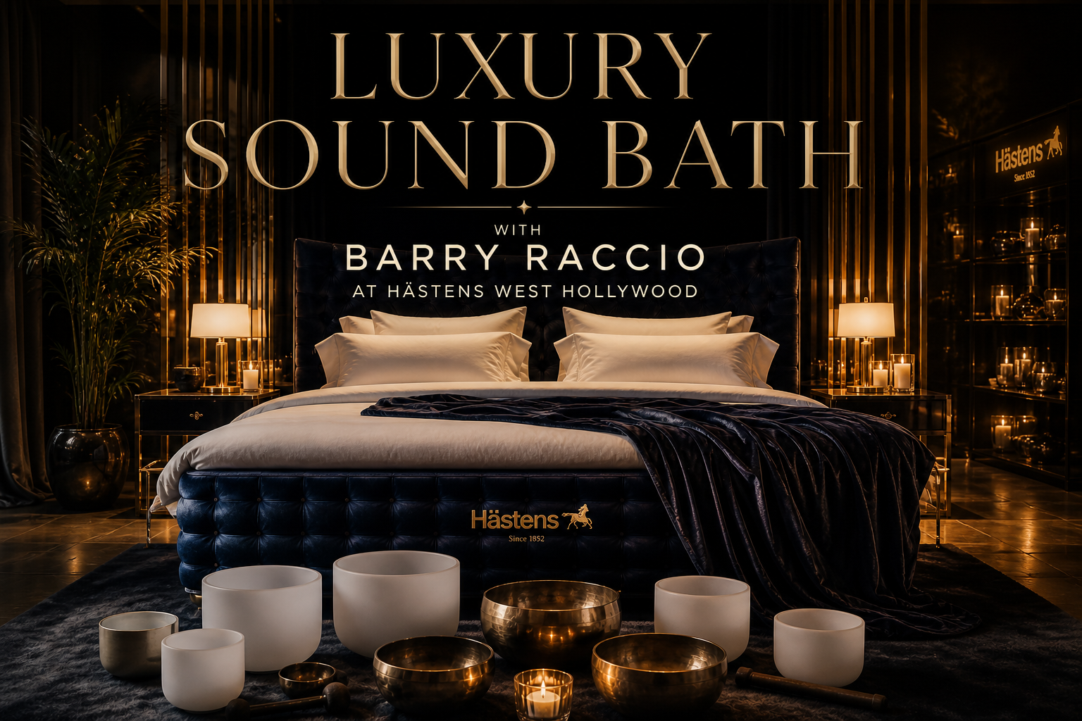 An Immersive Sound Experience at Hästens Sleep Spa