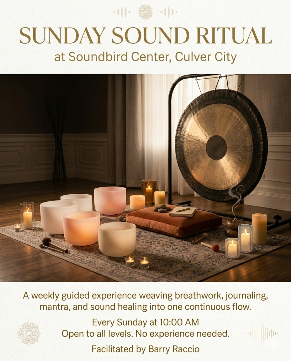 Sunday Sound Bath with Barry