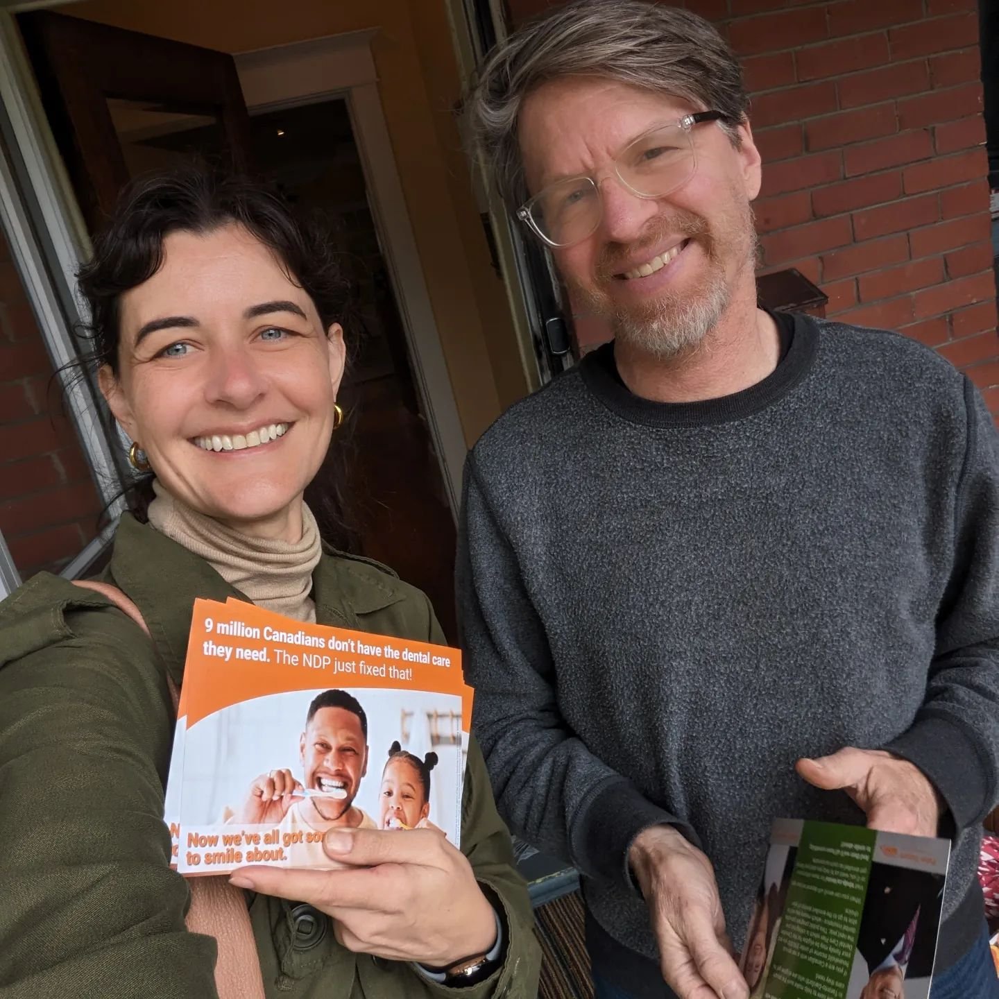 It's always such a pleasure to meet supporters like Dylan. We chatted about the new Dental Plan and winning the next election. 👊🍊