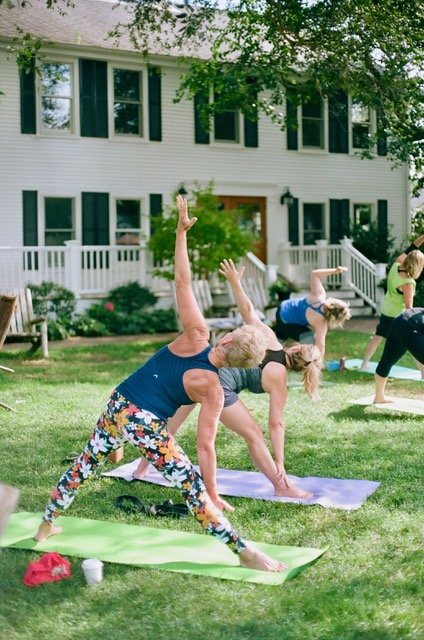 Yoga at Truro Vineyards