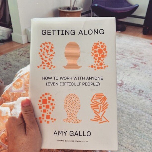 Congratulations Amy Gallo ❤️ My dear friend @amyegallo has a new book out! woo hoo 🙌
Getting Along: How to Work with Anyone (Even Difficult People) 

It's no surprise to me that this book is already getting such great reviews! Amy is incredibly insi