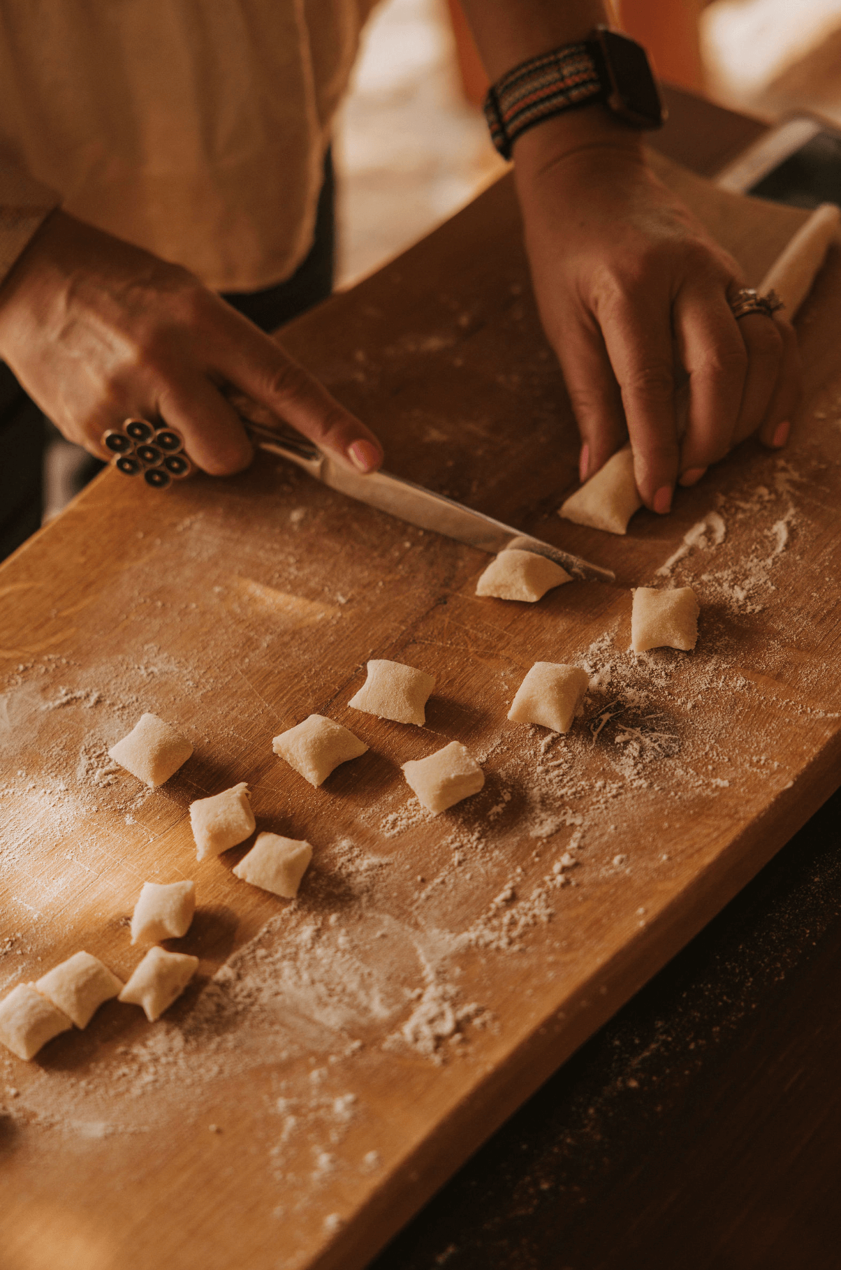 gnocchi making in Croatia (Copy) (Copy)