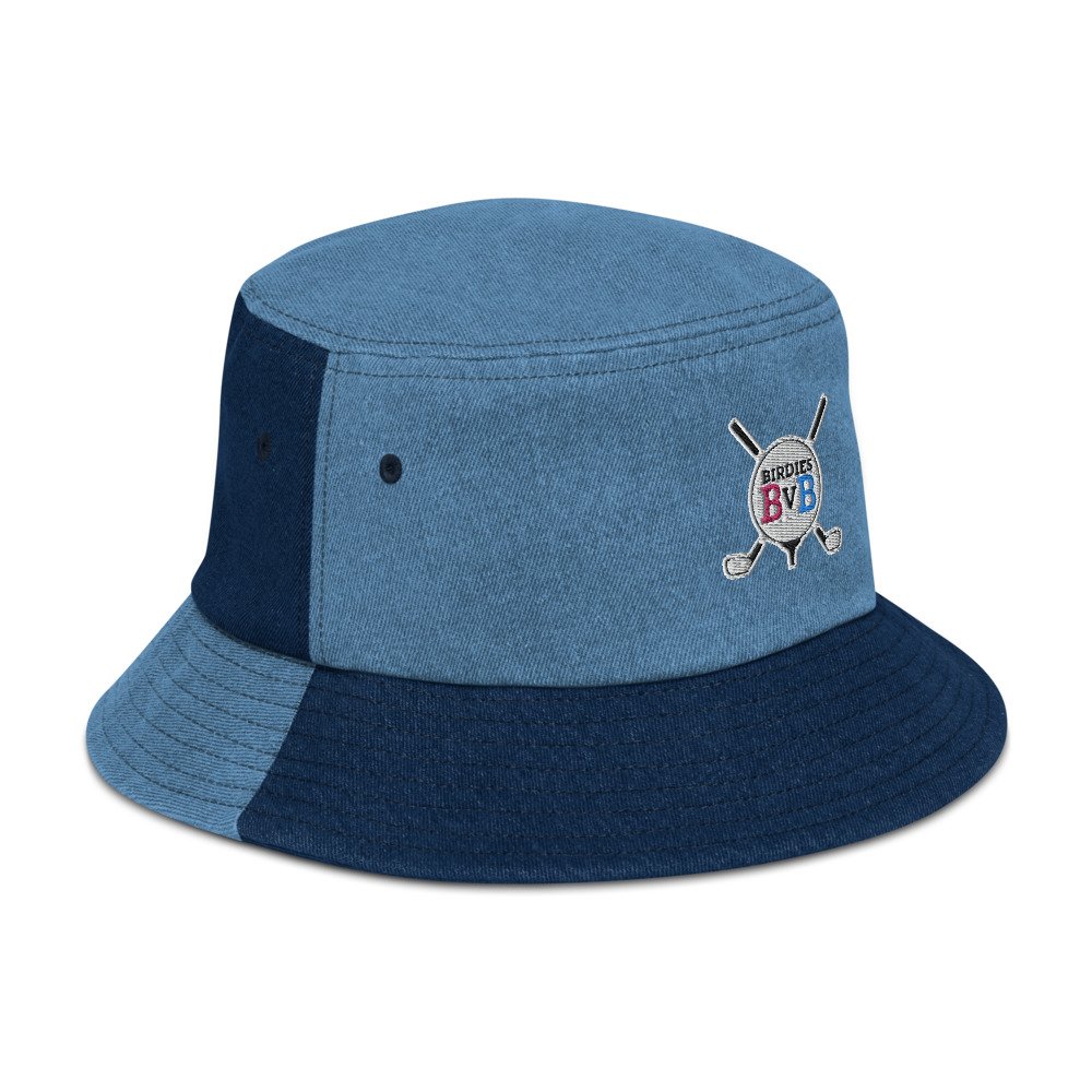 Birdies Denim bucket hat — BvB Dallas - Tackle ALZ™