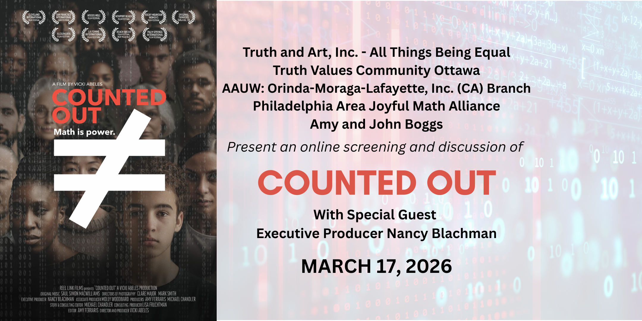 All Things Being Equal: COUNTED OUT