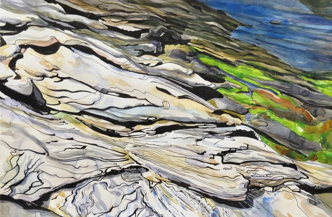 Diane Norris, Charley Norris, & Kata Hull in H20:  A Deep Dive thru Aug 7