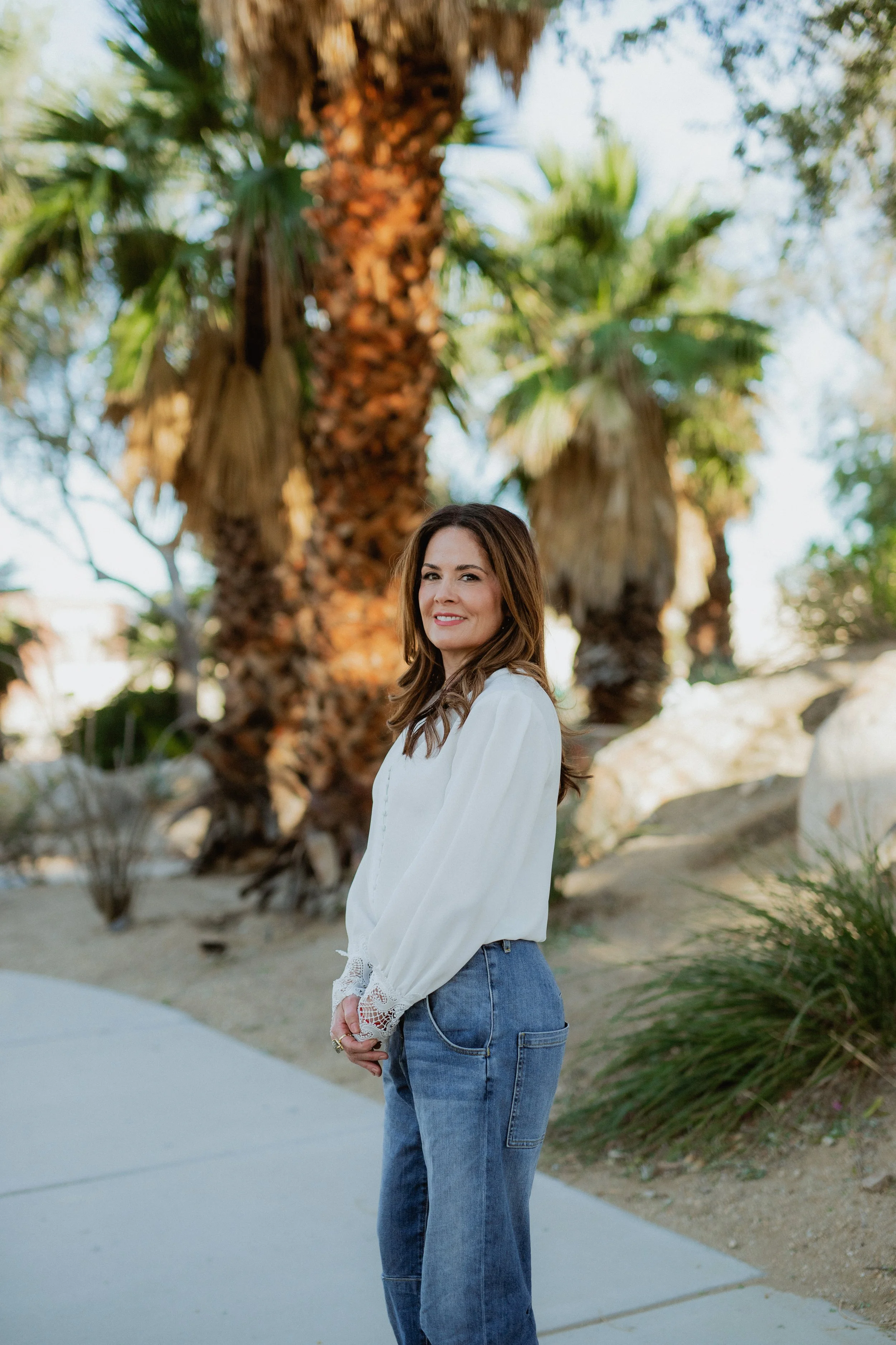 Lifestyle Headshot Photography, Branding Portraits, Birth Chart Reader Portraits, palm Desert Portraits, Southern California Lifestyle Portrait Branding Photographer- Kelsie Carlson. Outfit inspiration for branding portraits. women 40+ posing inspira