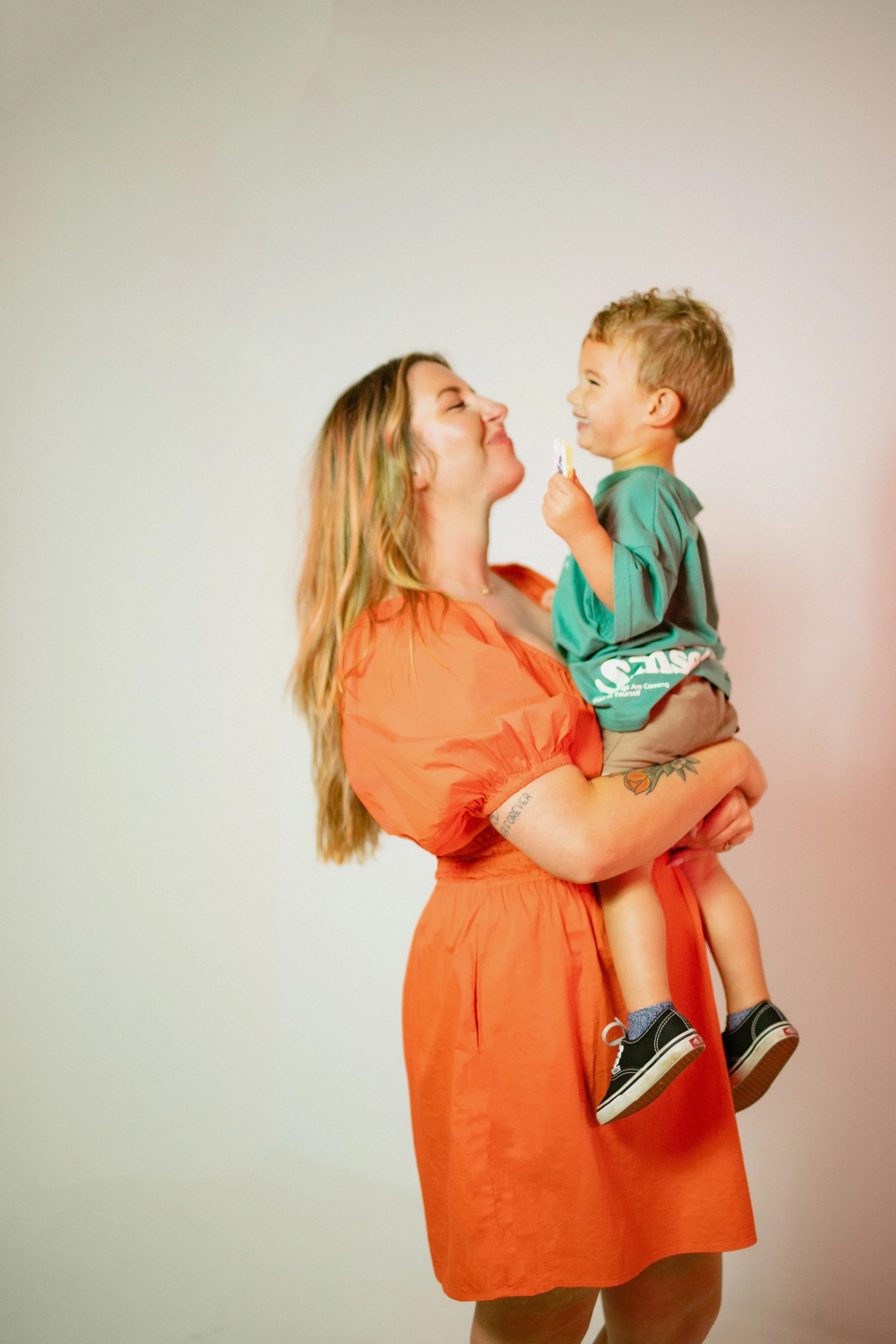 Custom decorated sugar cookies featured in a Southern California branding photoshoot for a home bakery business. Playful, colorful small business marketing images combining product photography and brand personality. Photographed by Southern Californi