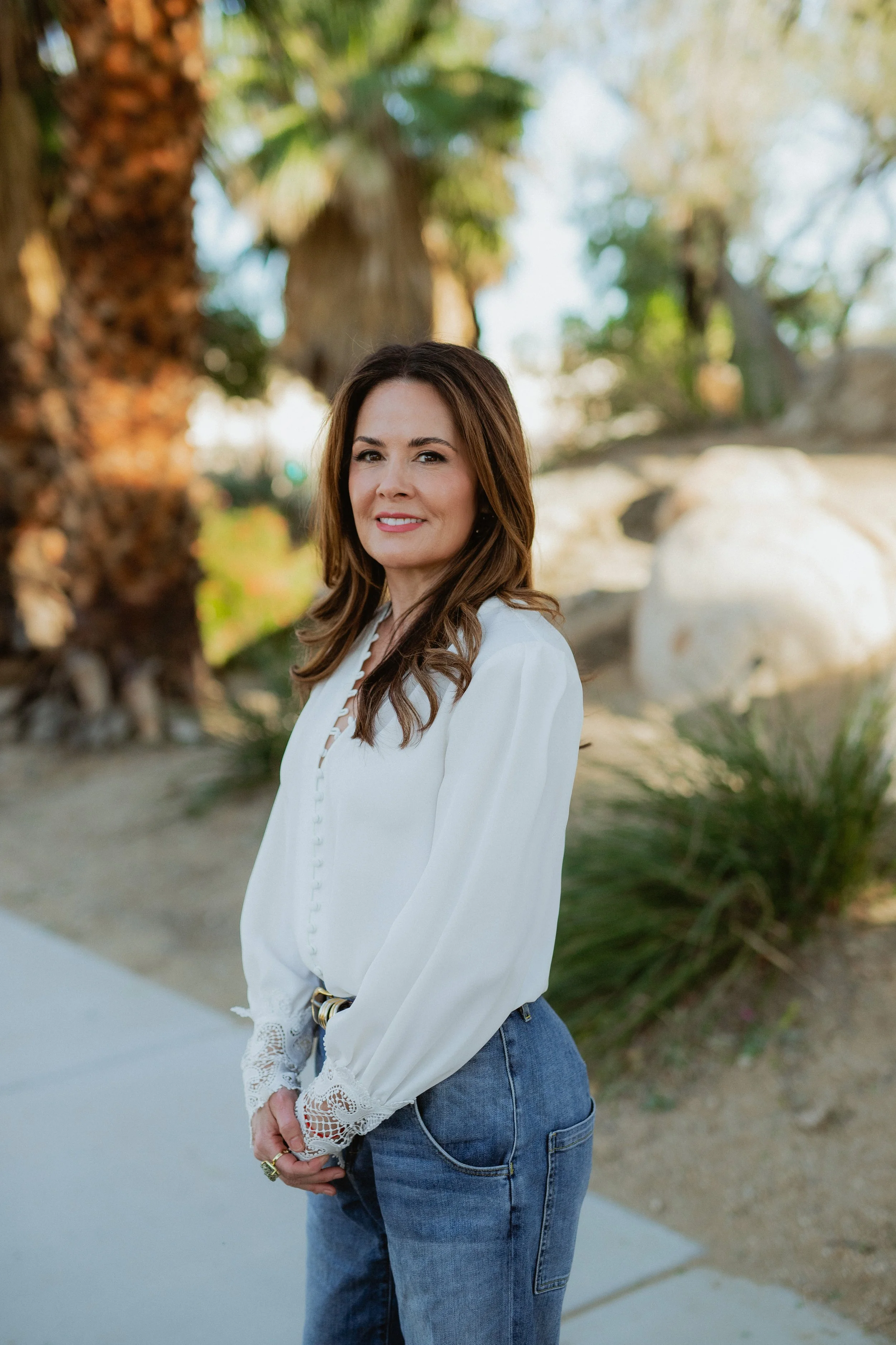 Lifestyle Headshot Photography, Branding Portraits, Birth Chart Reader Portraits, palm Desert Portraits, Southern California Lifestyle Portrait Branding Photographer- Kelsie Carlson. Outfit inspiration for branding portraits. women 40+ posing inspira